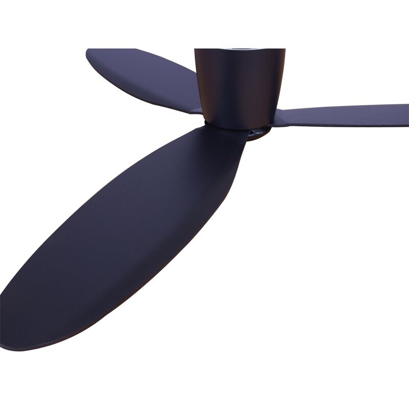 Radar 52 Inch Flush Mount Fan with Light Kit by Beacon Lighting