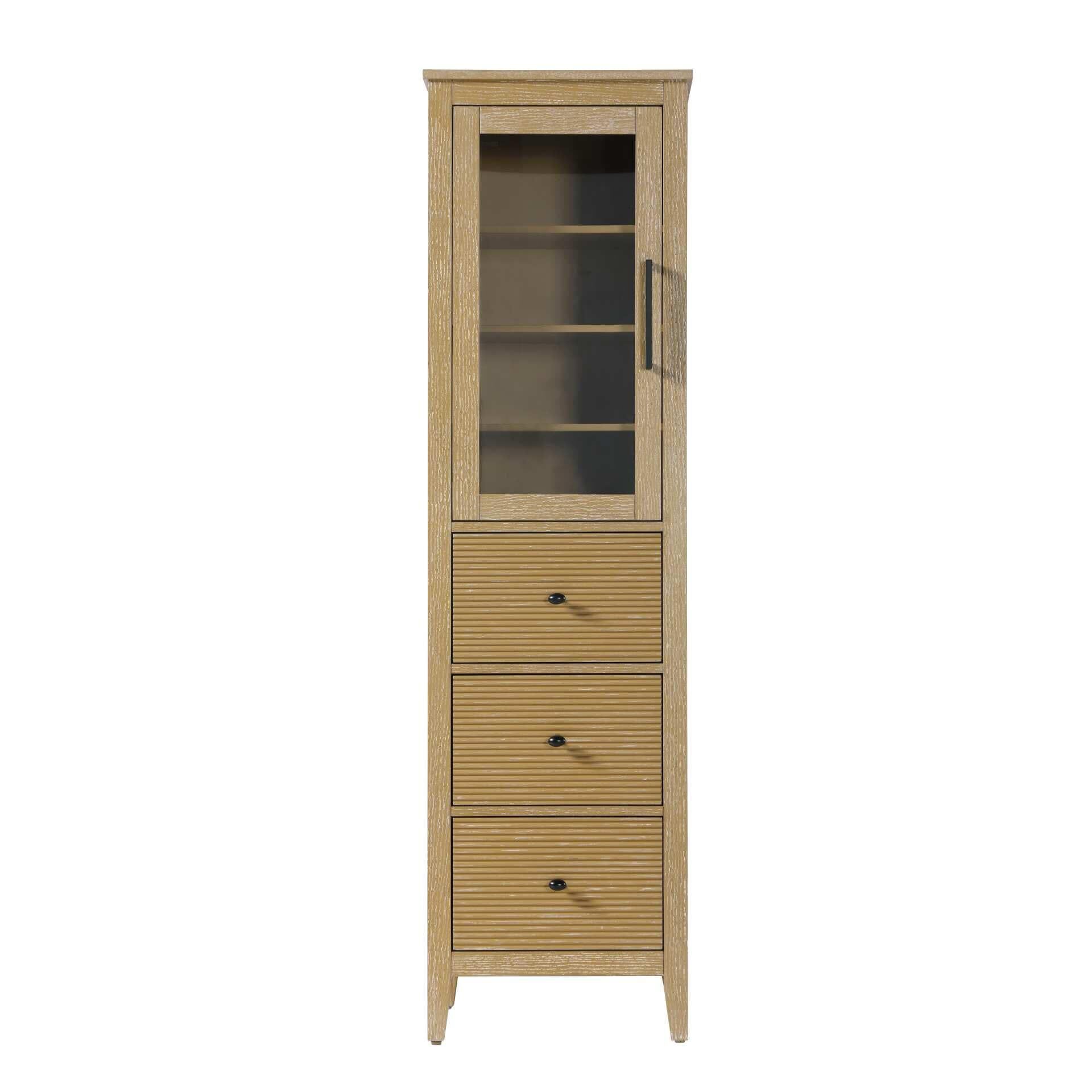Shown in Linen Oak finish