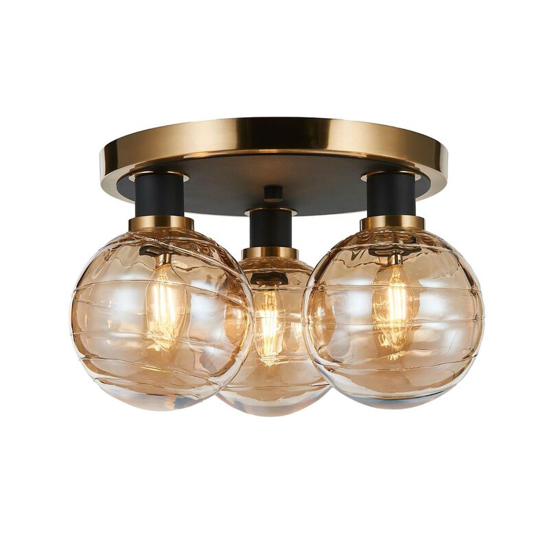Gem 15 Inch Semi Flush Mount by Artcraft