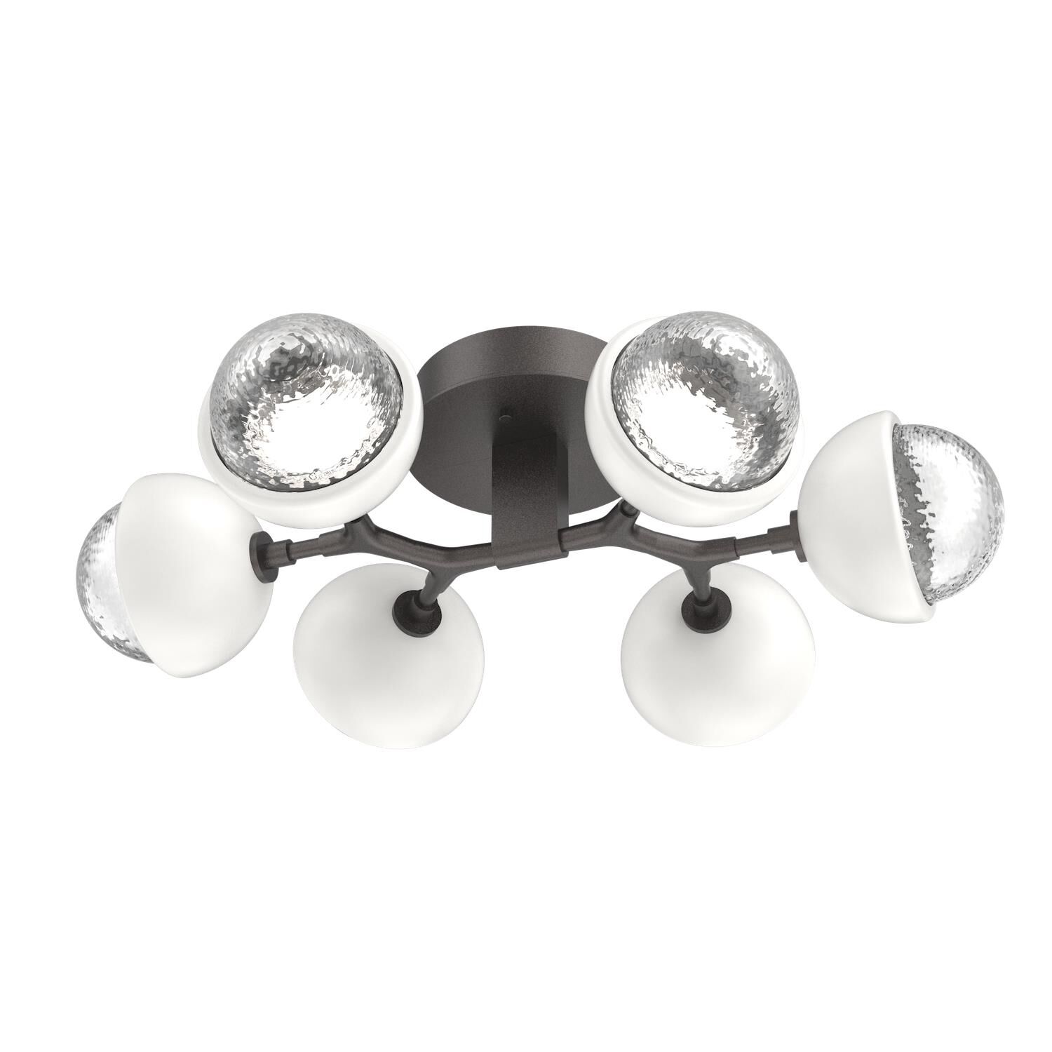 Levi Wilson Cabochon 27 Inch Flush Mount by Hammerton Studio