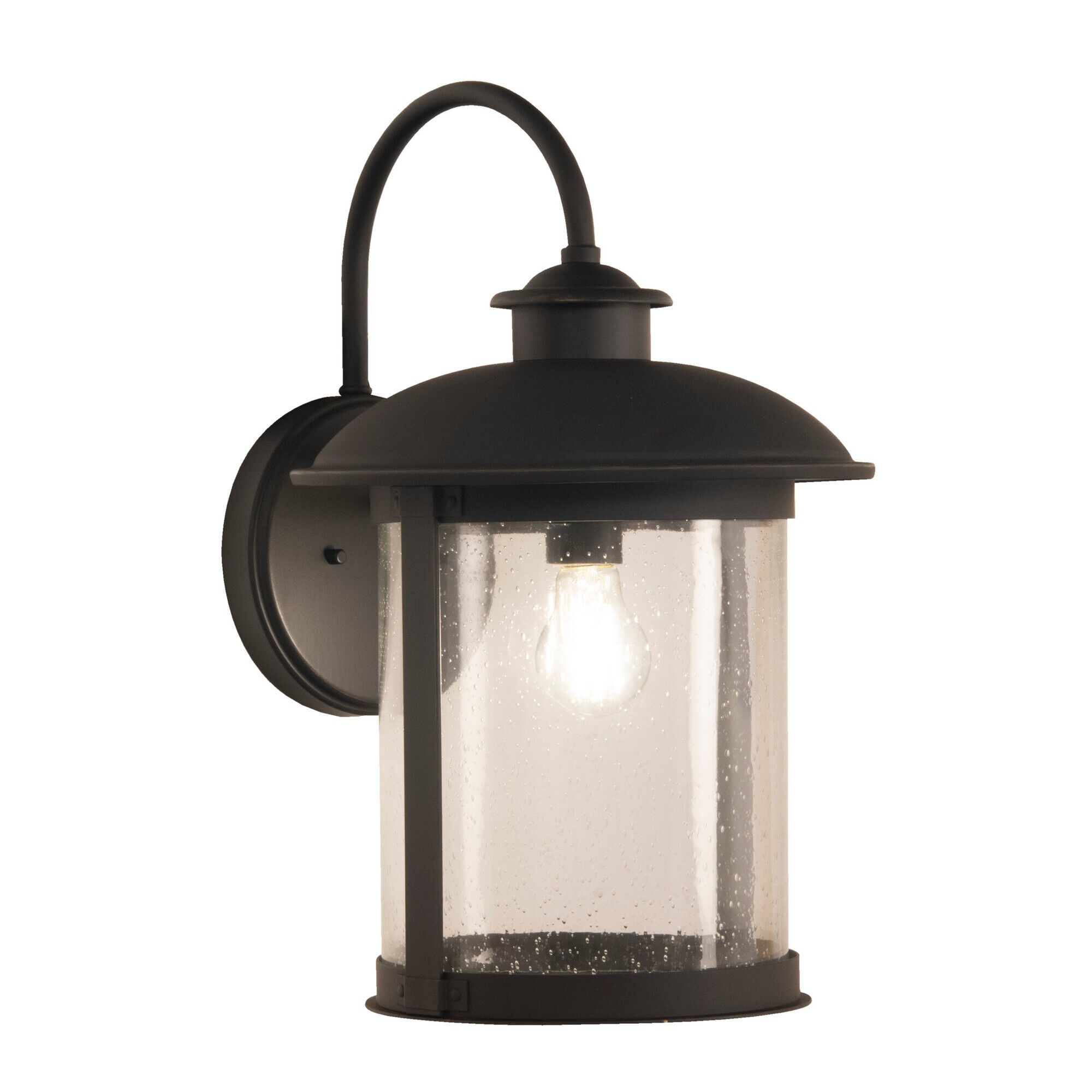 Shown in Dark Bronze Gilded finish and Cylinder glass