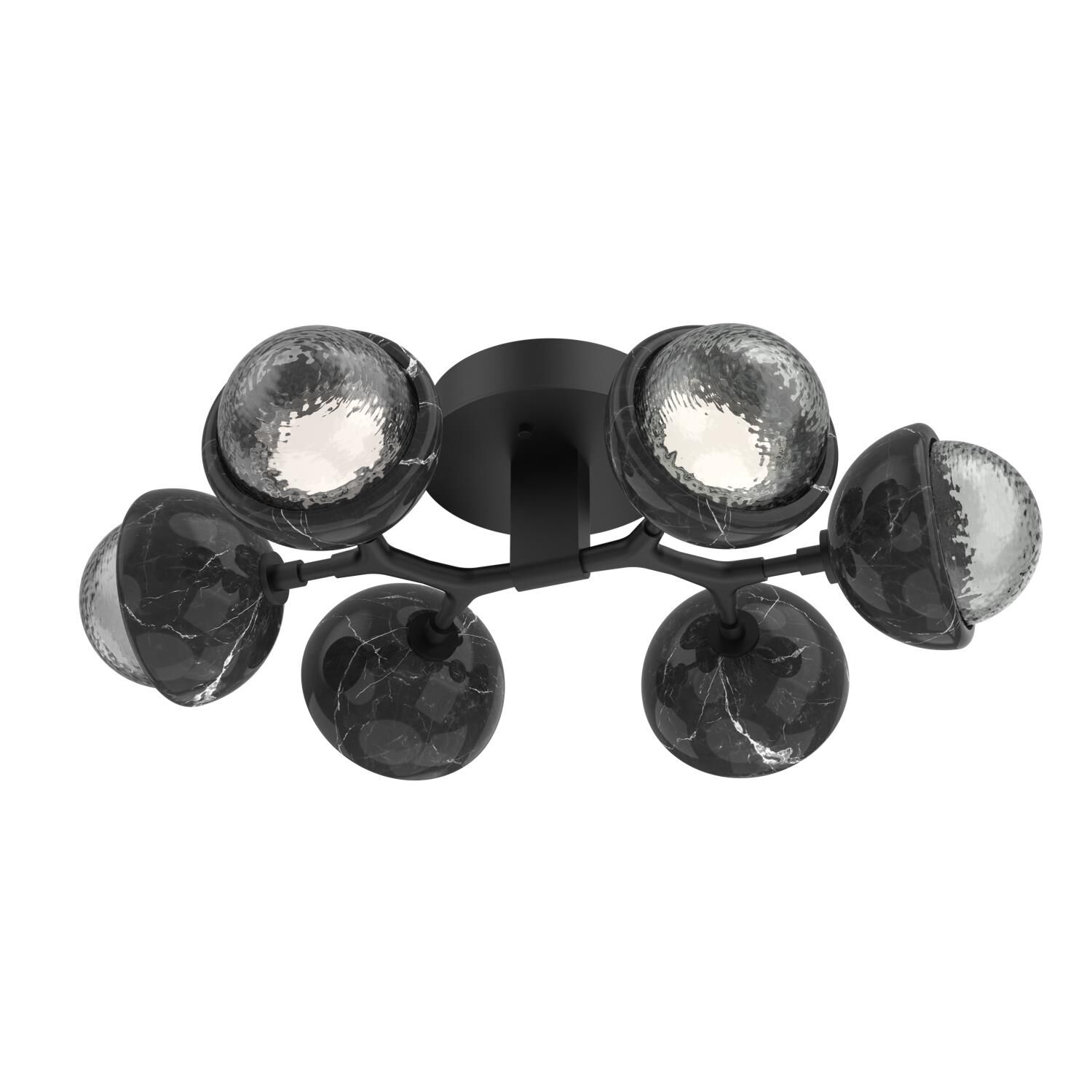 Levi Wilson Cabochon 27 Inch Flush Mount by Hammerton Studio