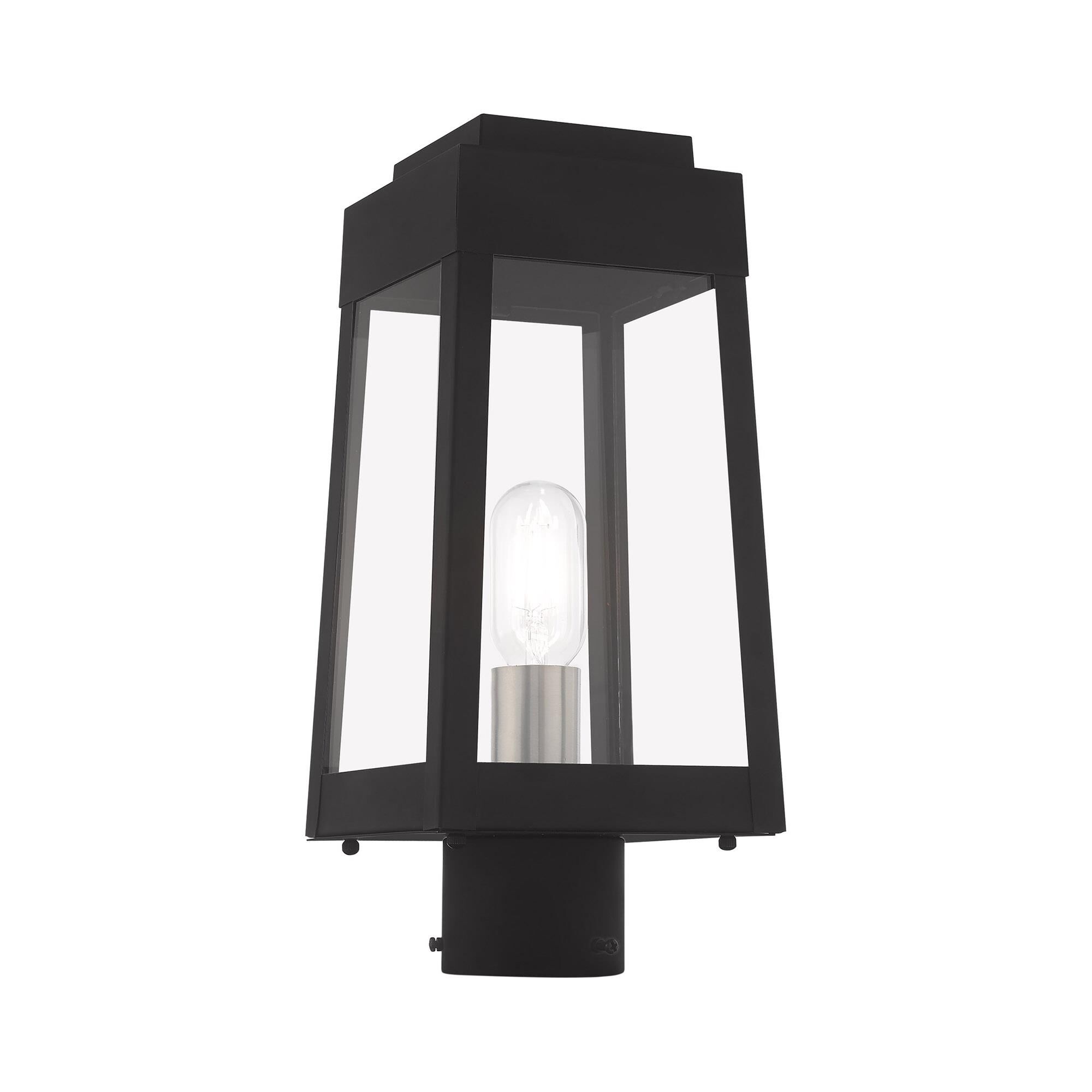Oslo 15 Inch Tall 1 Light Outdoor Post Lamp by Livex Lighting