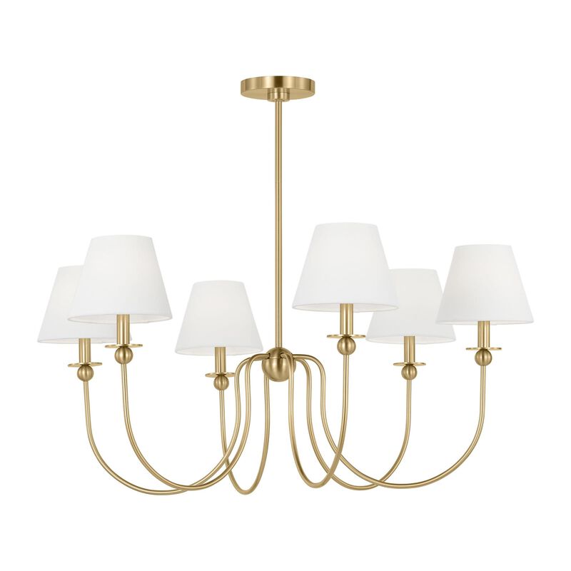 Drew & Jonathan Elsay Large Chandelier by Visual Comfort Studio