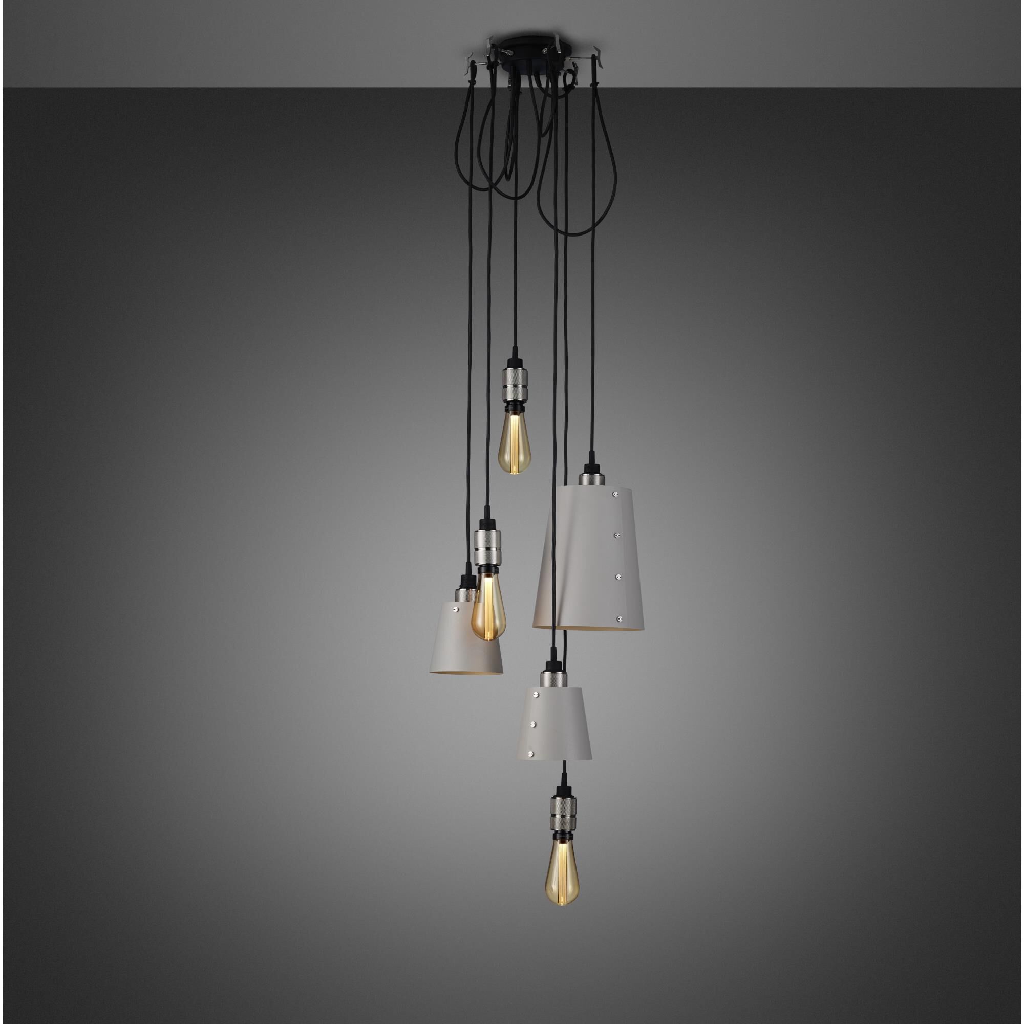 Hooked 6.0 Mixed Shade Multi Pendant Light Fixture by Buster and Punch