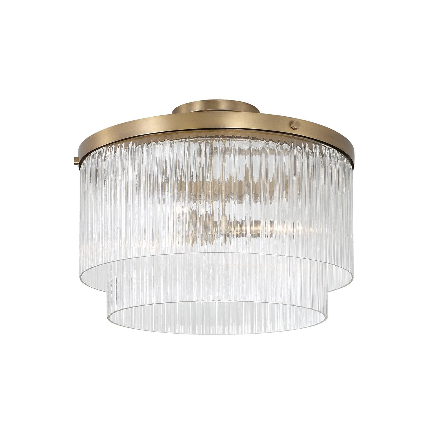Vaughn 16 Inch Semi Flush Mount by Capital Lighting Fixture Company