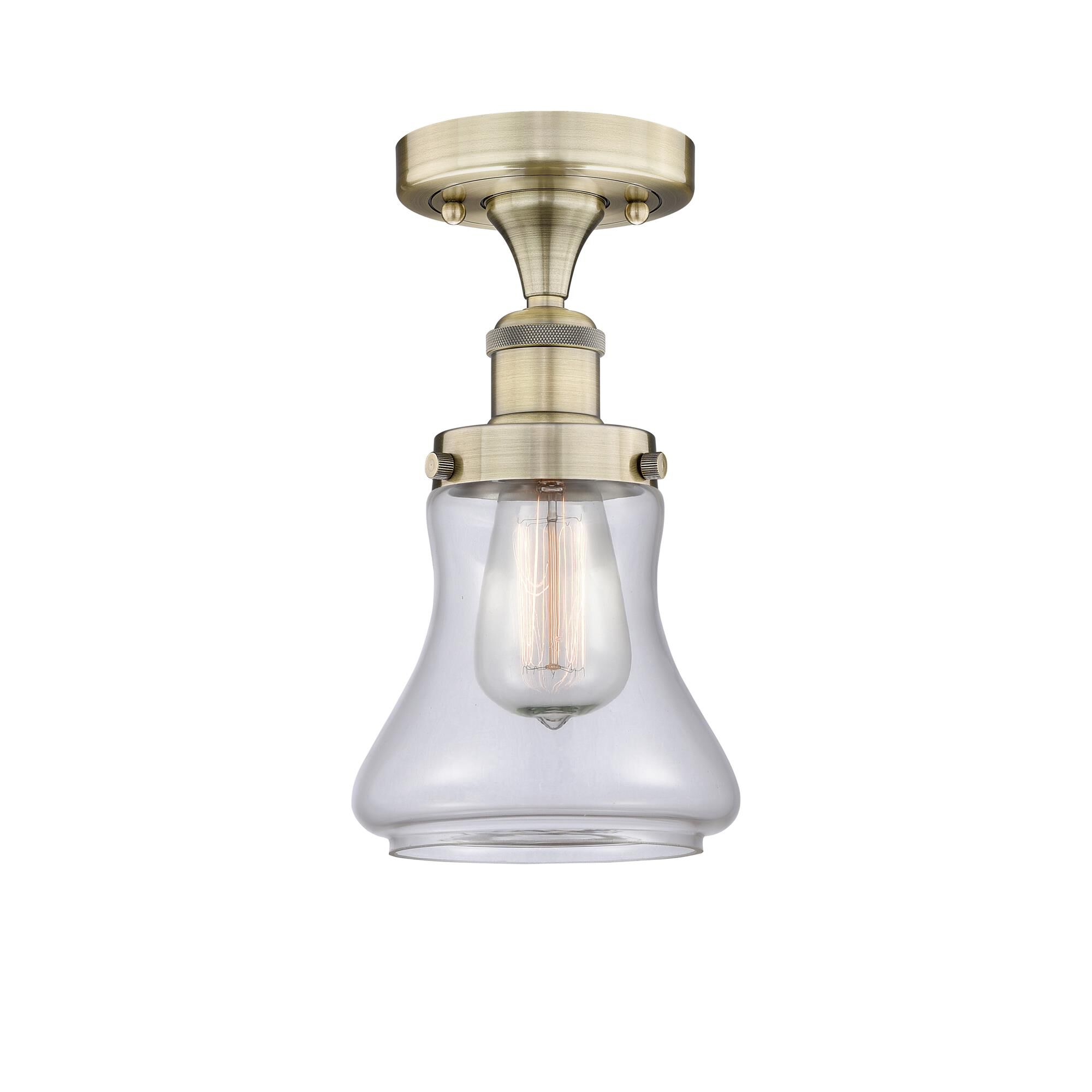 Bruno Marashlian Bellmont 6 Inch 1 Light Semi Flush Mount by Innovations Lighting