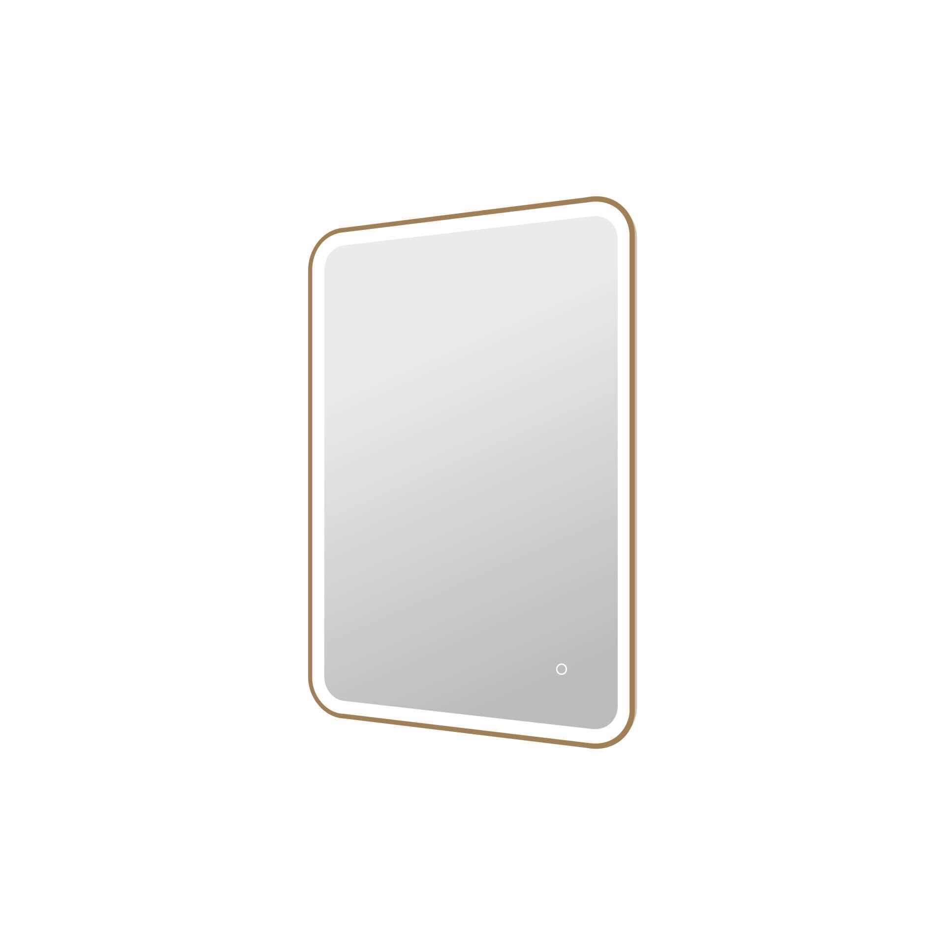 Harmoni 40 Inch Rectangular LED Lighted Mirror by Elegant Decor