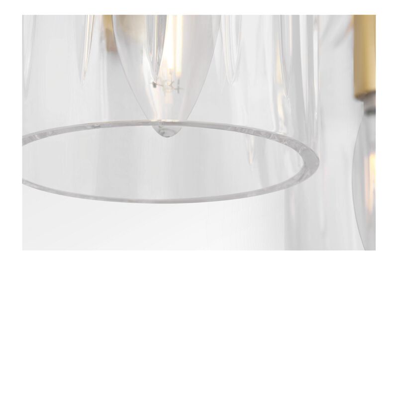 Alexa Hampton Augusta 13 Inch 2 Light Bath Vanity Light by Visual Comfort Studio