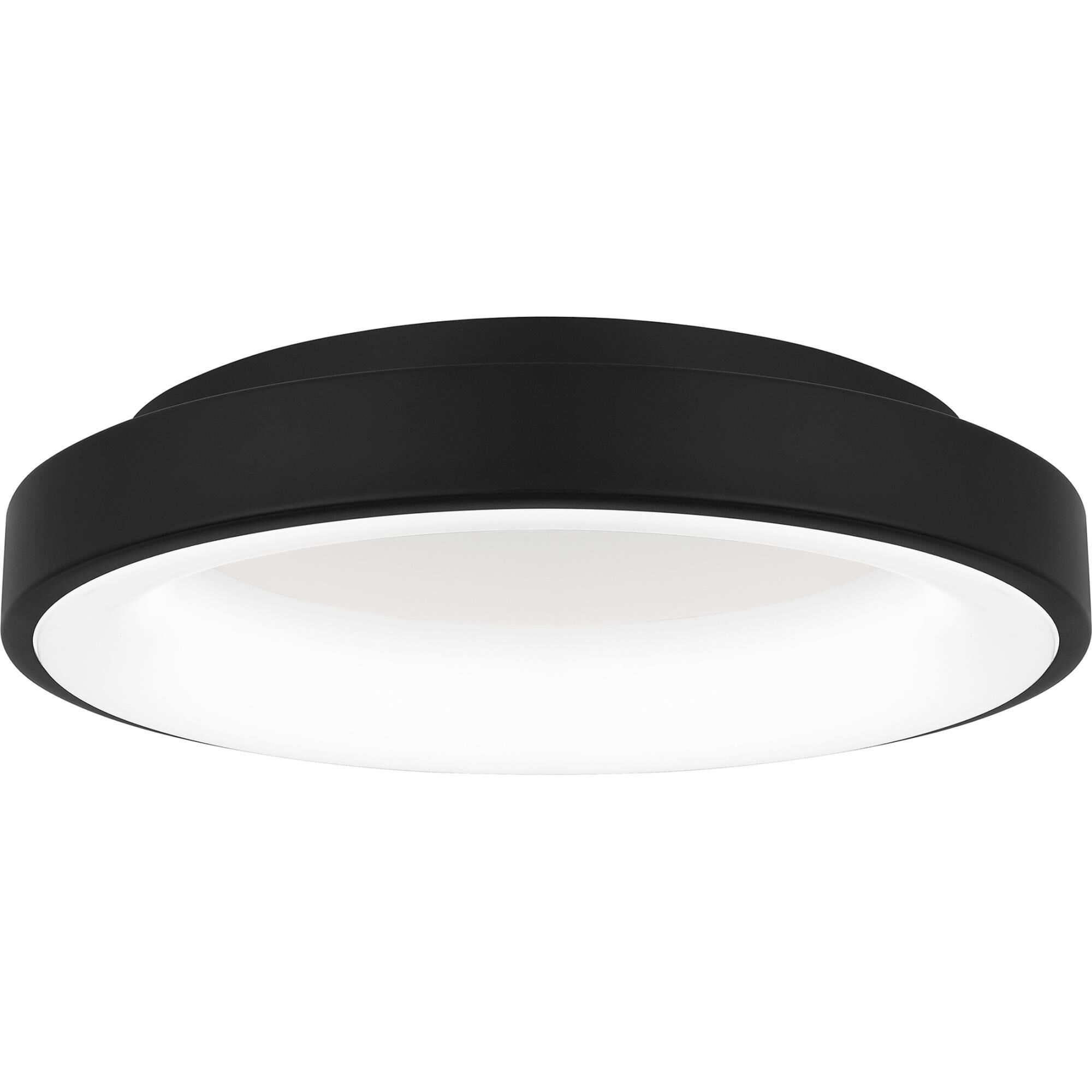 Shown in Matte Black finish and White Acrylic shade