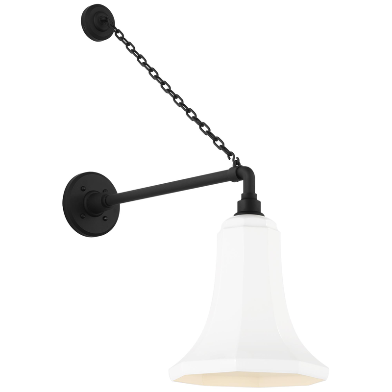 Thomas O'Brien Academy Barn Light 29 Inch Outdoor Wall Light by Visual Comfort Signature Collection