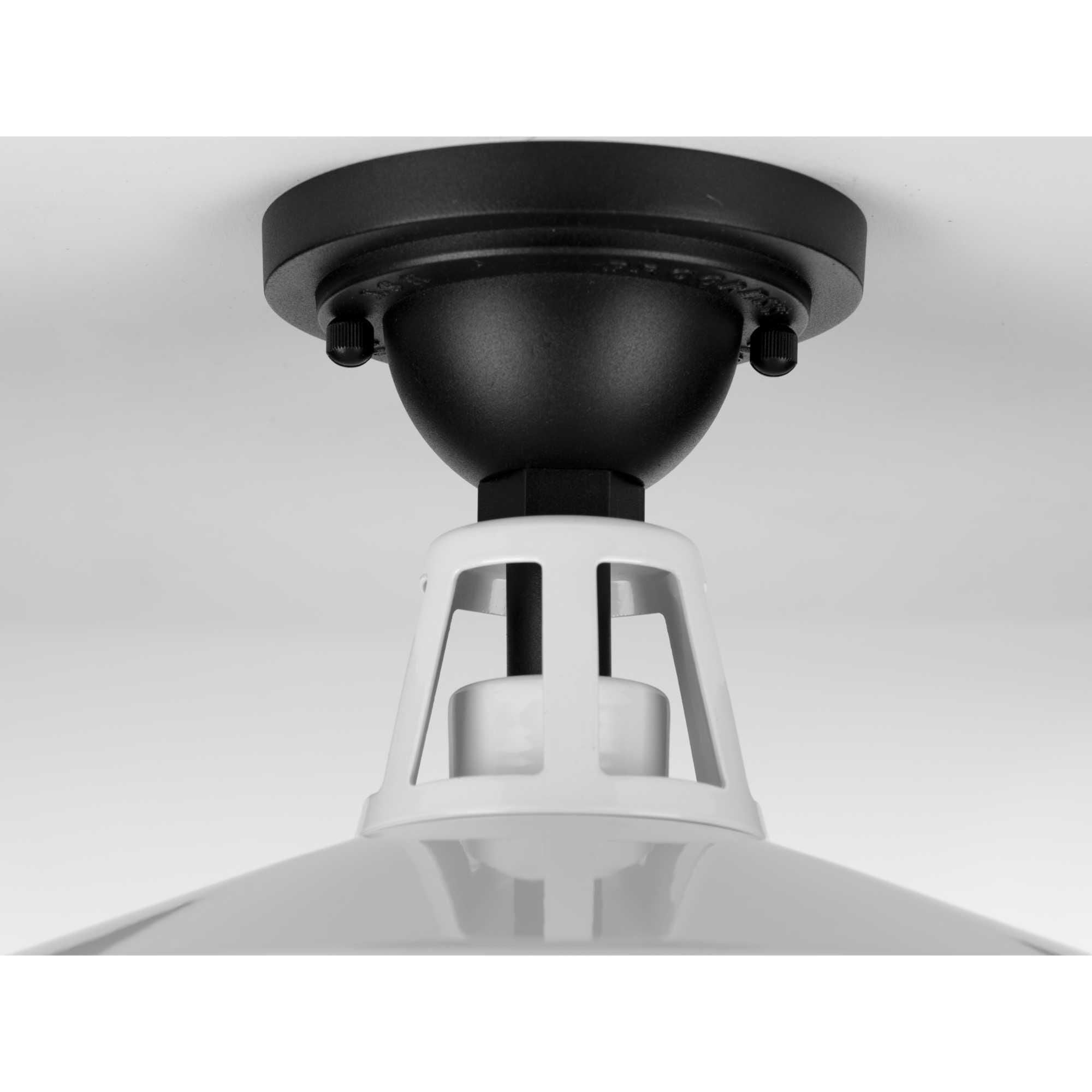 Cedar Springs 13 Inch 1 Light Outdoor Flush Mount by Progress Lighting