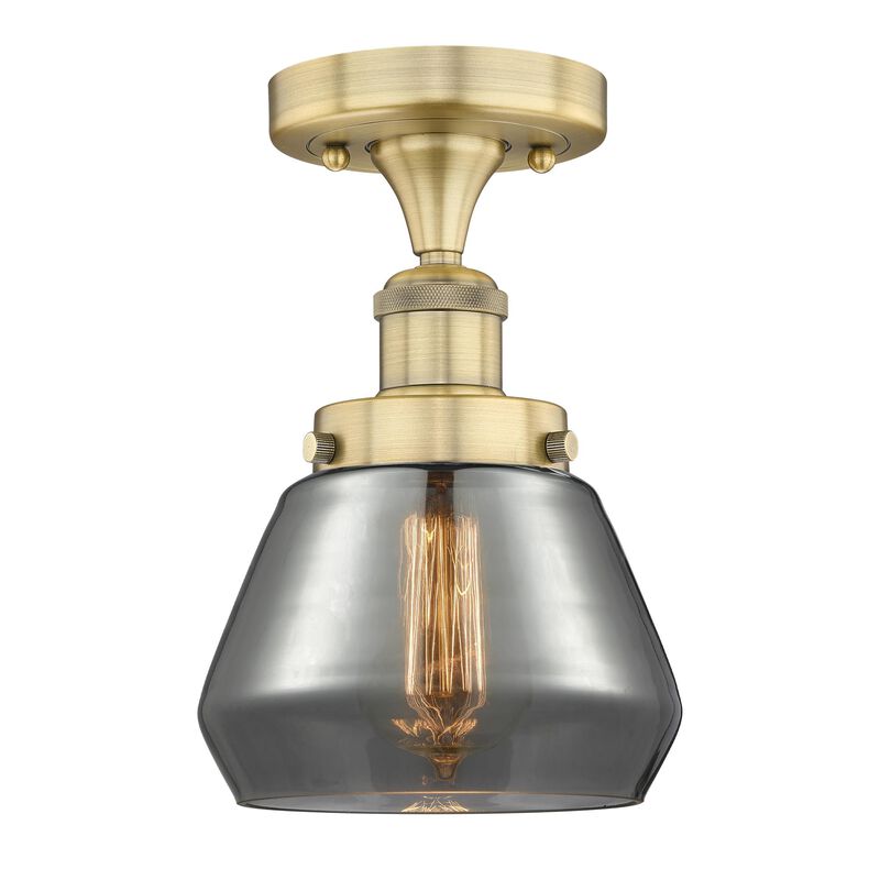 Bruno Marashlian Fulton 6 Inch 1 Light Semi Flush Mount by Innovations Lighting