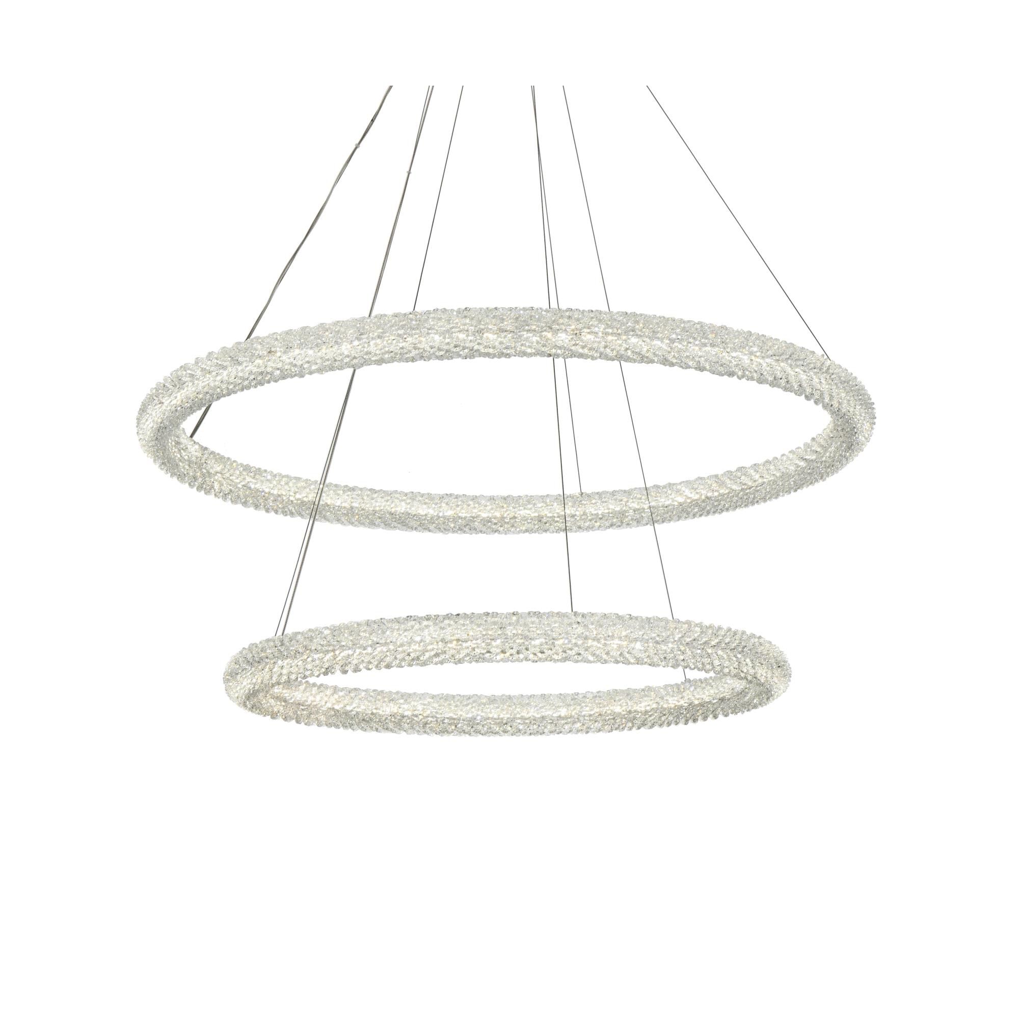 Shown in Satin Gold finish and Rc crystal