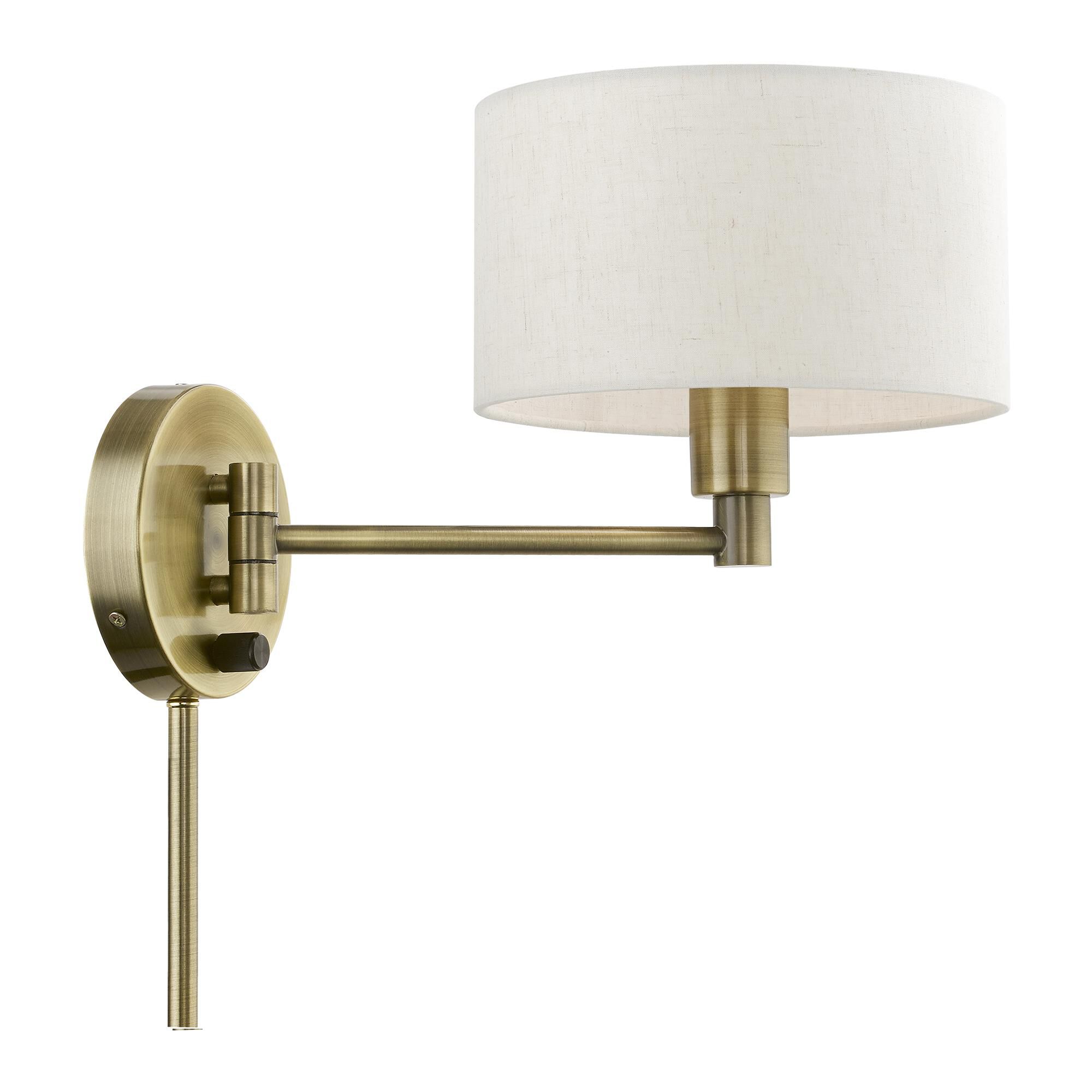 Swing 10 Inch Arm Wall Lamps Wall Swing Lamp by Livex Lighting