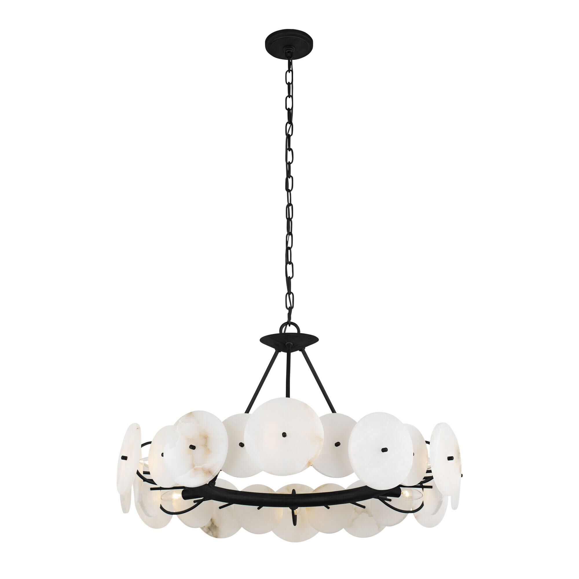 Cosmos 30 Inch 6 Light Chandelier by Varaluz