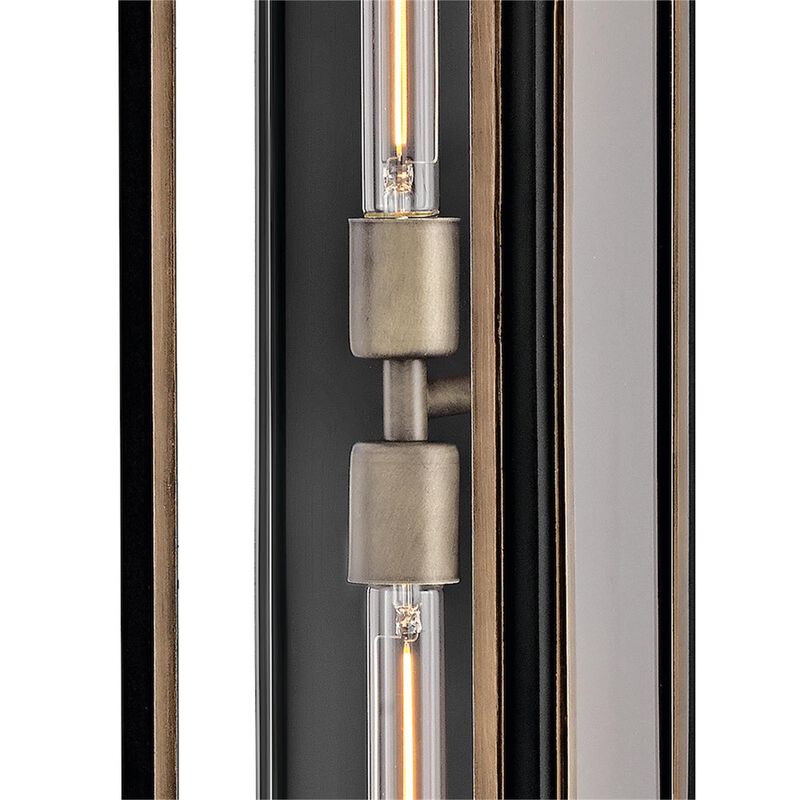 Shaw 24 Inch Tall 2 Light Outdoor Wall Light by Hinkley Lighting