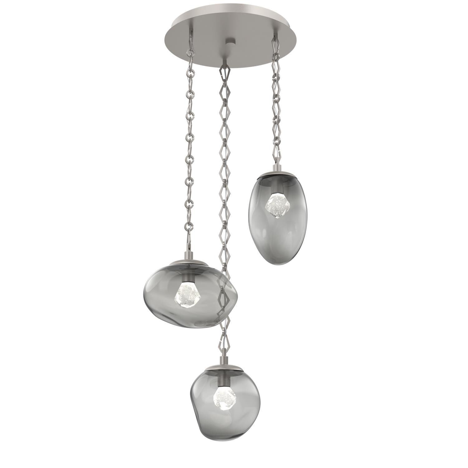 Levi Wilson Cosmos Led 22 Inch Multi Light Pendant by Hammerton Studio
