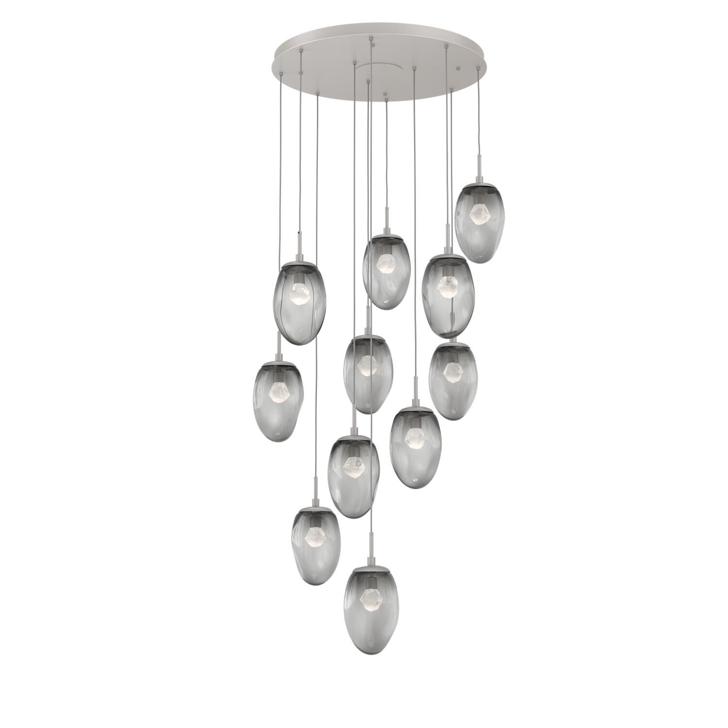 Levi Wilson Nebula 37 Inch 11 Light LED Multi Light Pendant by Hammerton Studio