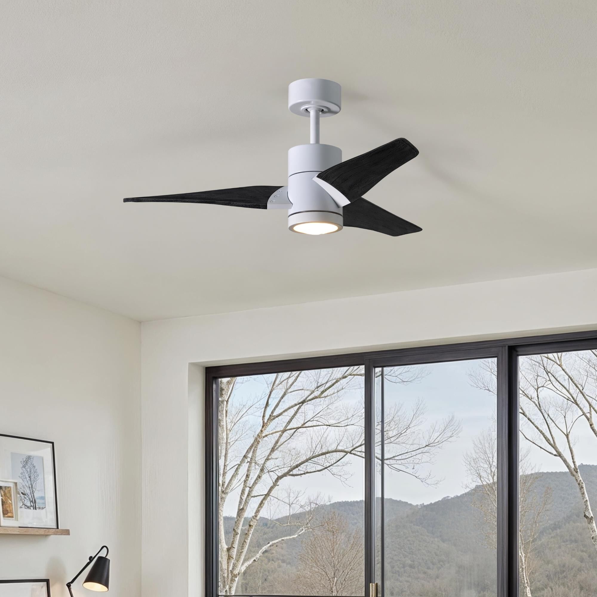 Super Janet 42 Inch Ceiling Fan with Light Kit by Matthews Fan Company