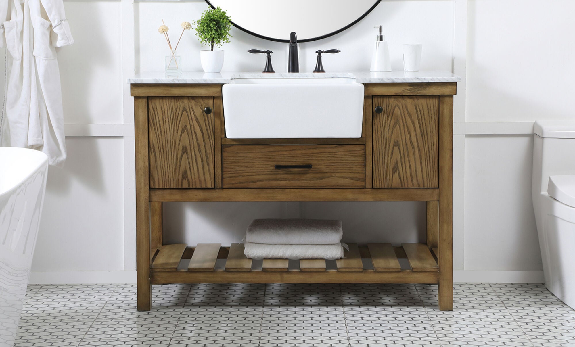 Clement 22 Inch Bath Vanity Cabinet,