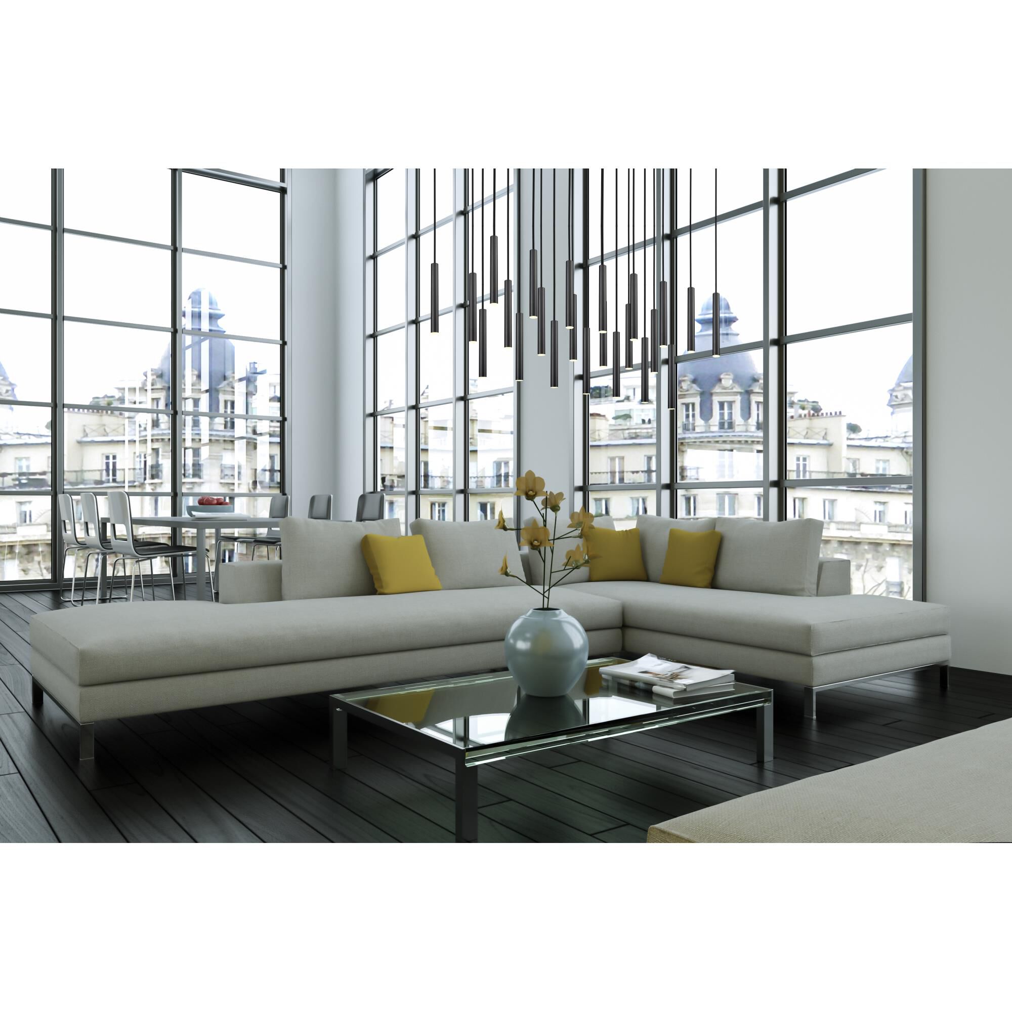 Forest 54 Inch Linear Suspension Light by Z Lite