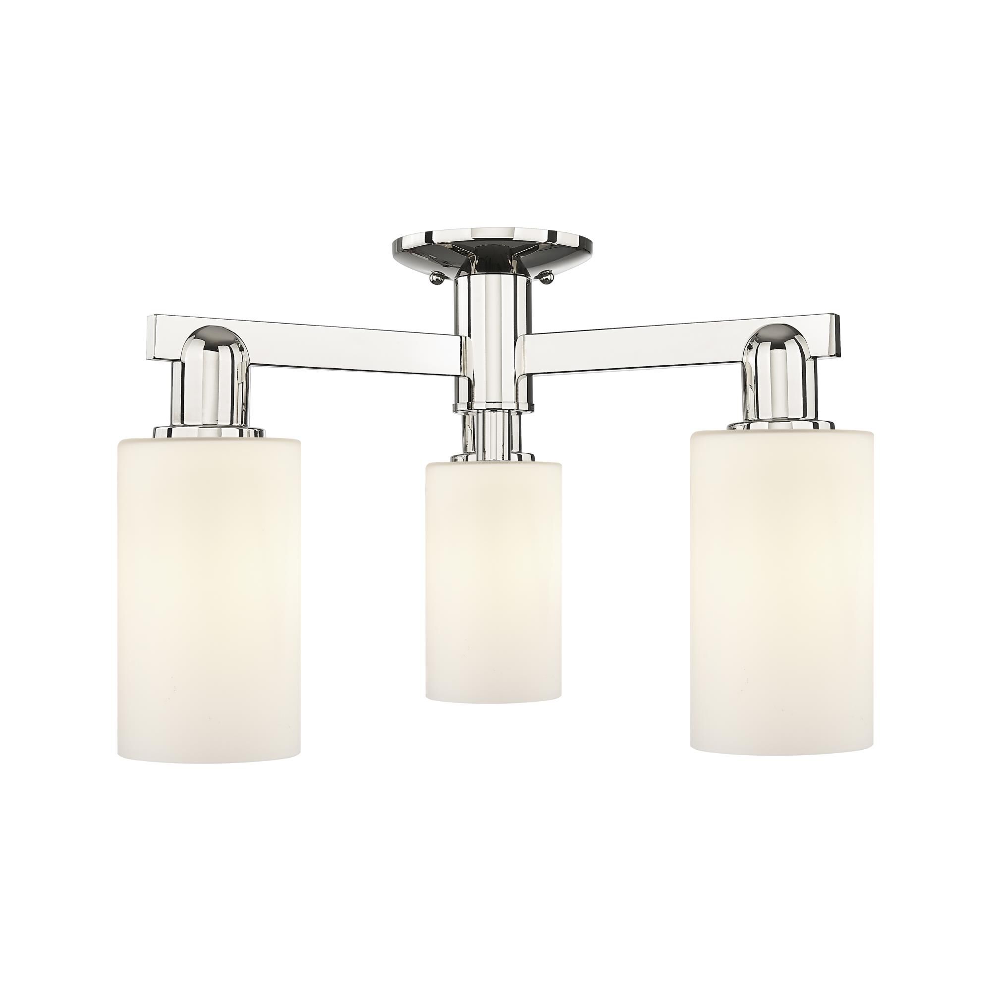 Bruno Marashlian Clymer 21 Inch Semi Flush Mount by Innovations Lighting