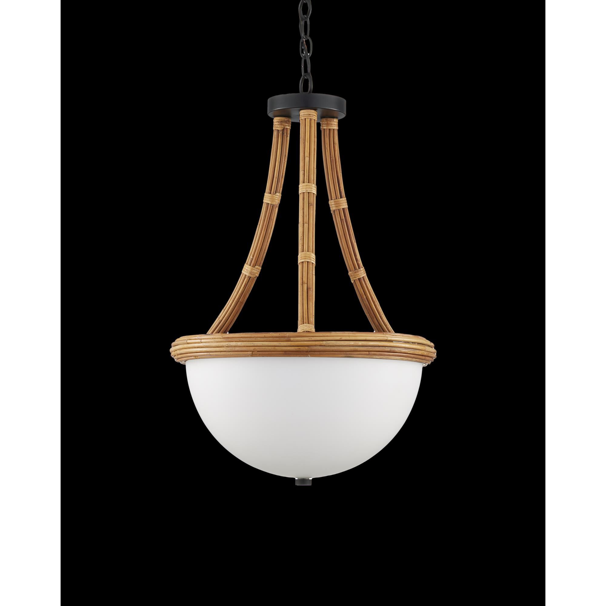 Shown in Natural, Frosted White and Satin Black finish