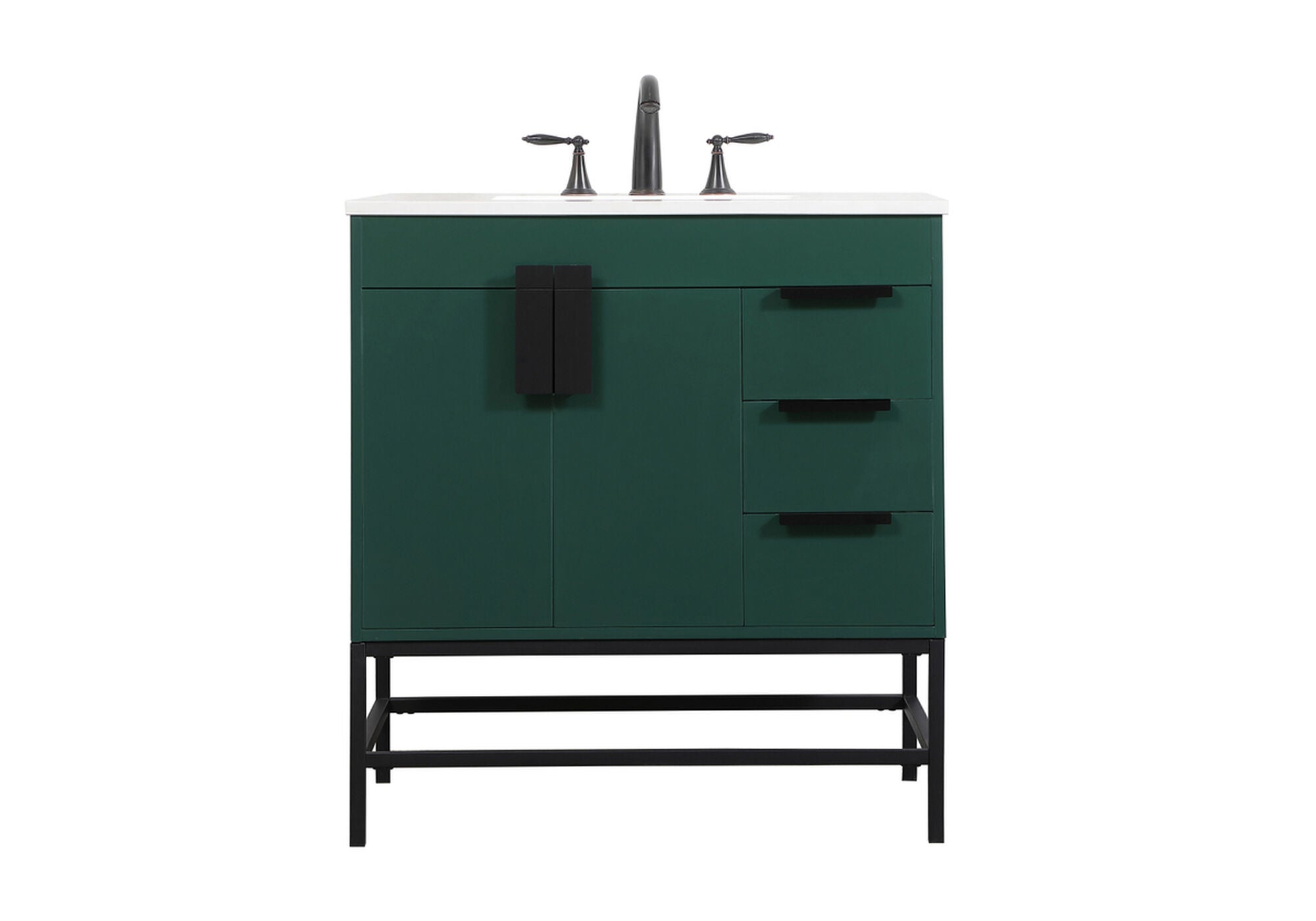 Shown in Green finish