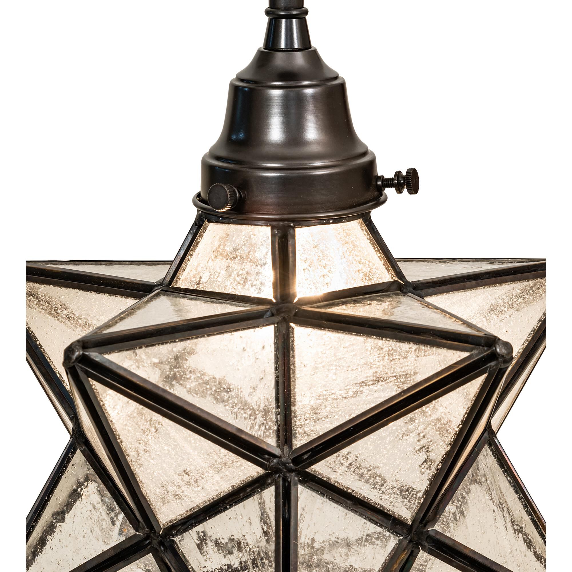 Meyda Lighting Moravian Star 10 Inch Mini Pendant