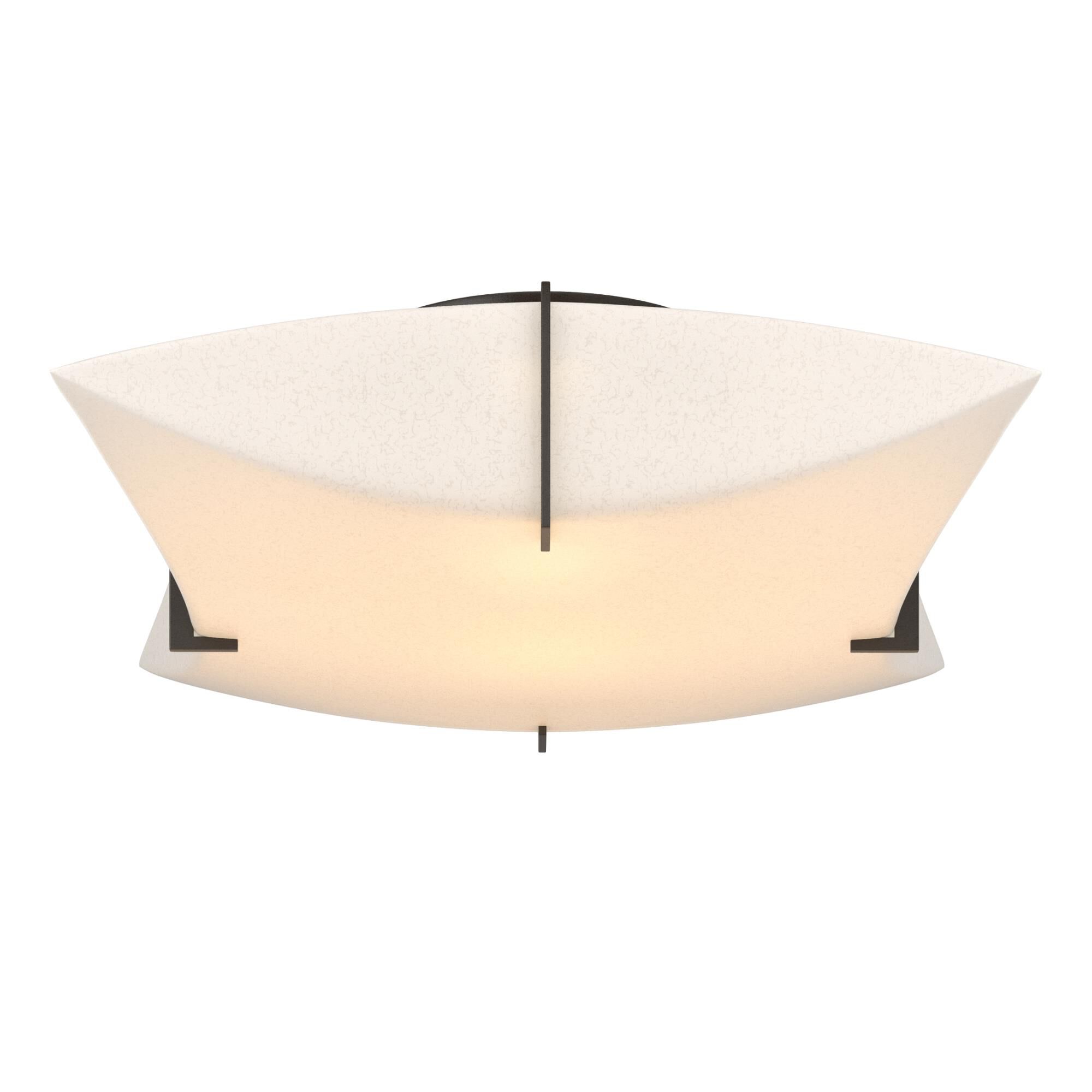 Bento 17 Inch 2 Light Semi Flush Mount by Hubbardton Forge