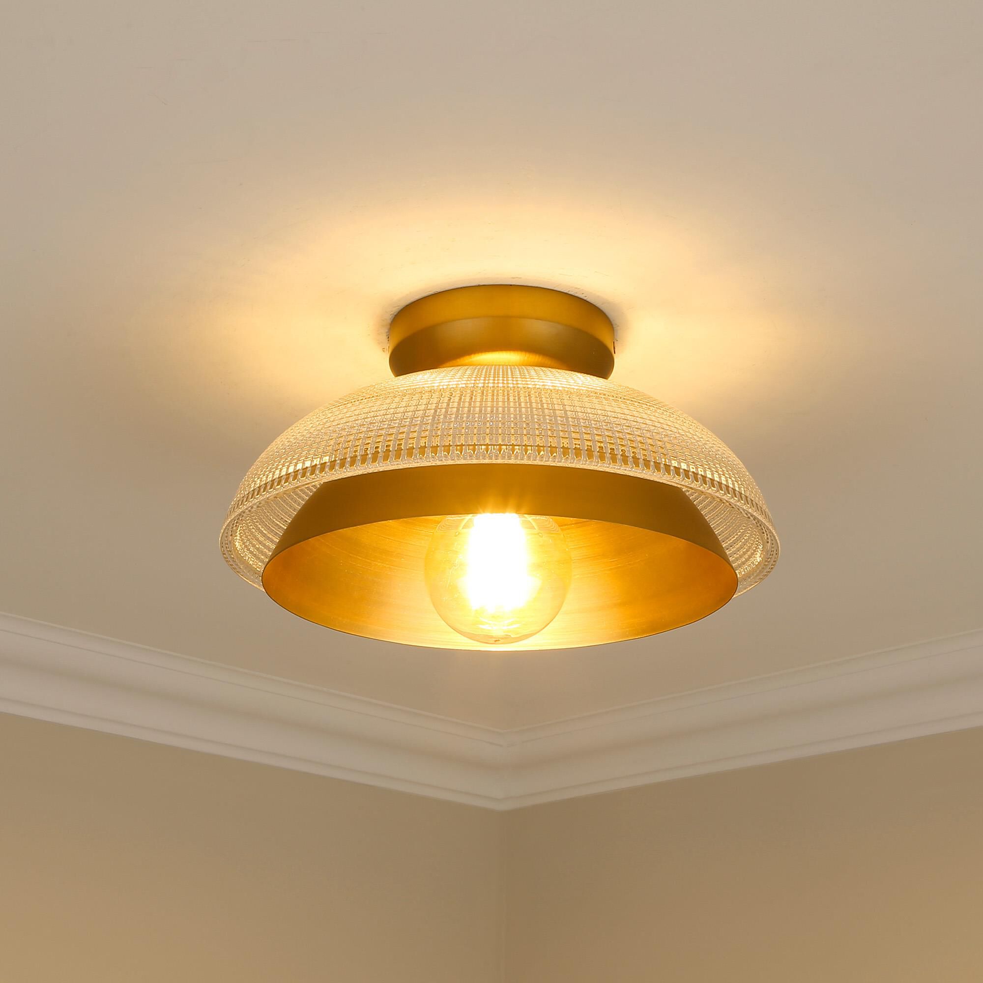 Crawford Flush Mount by Golden Lighting