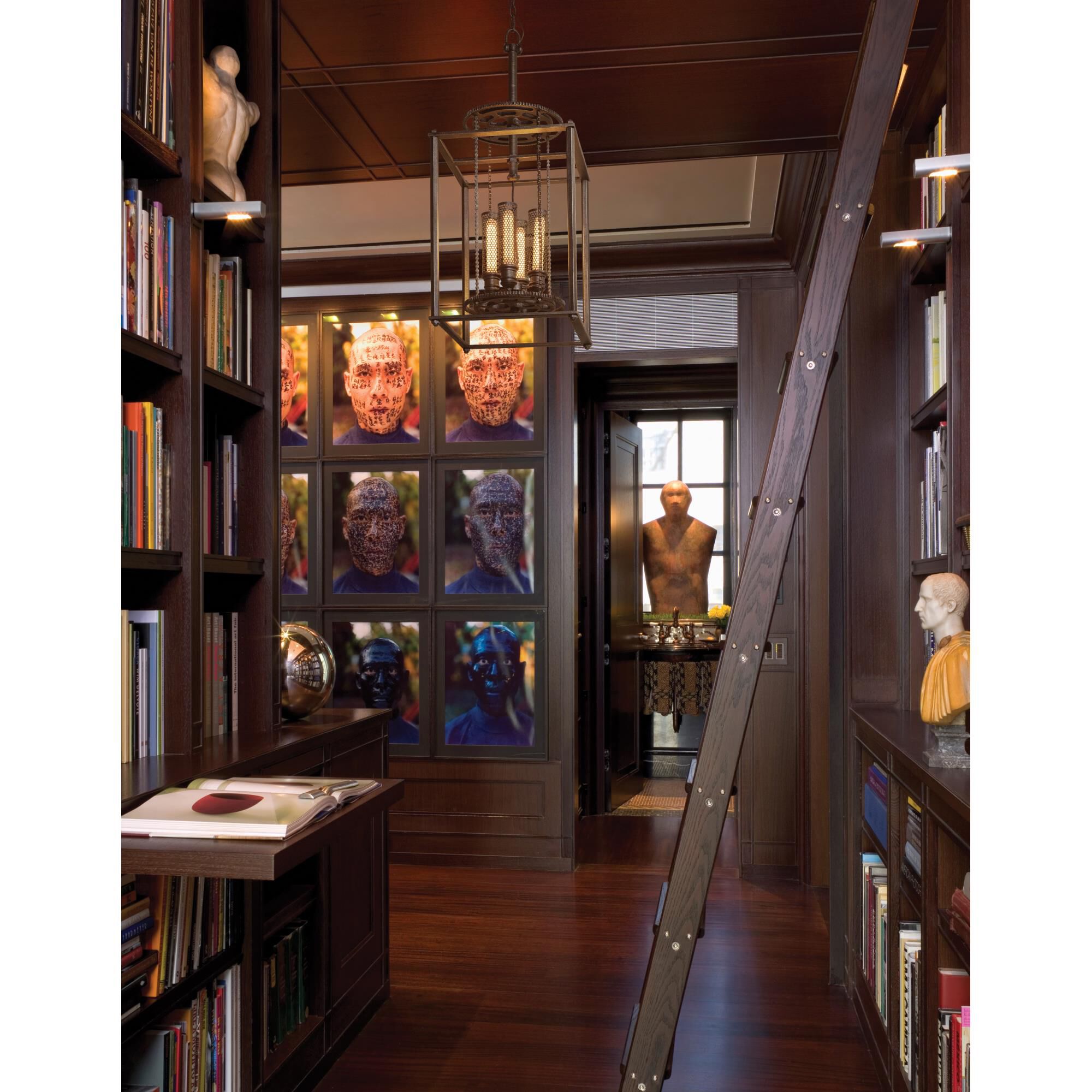 Atlas 22 Inch Cage Pendant by Troy Lighting