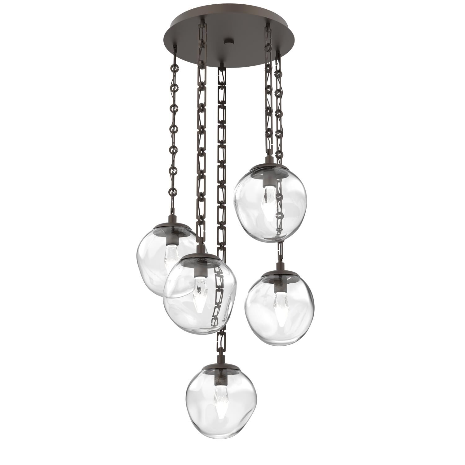 Levi Wilson Aster Led 24 Inch Multi Light Pendant by Hammerton Studio