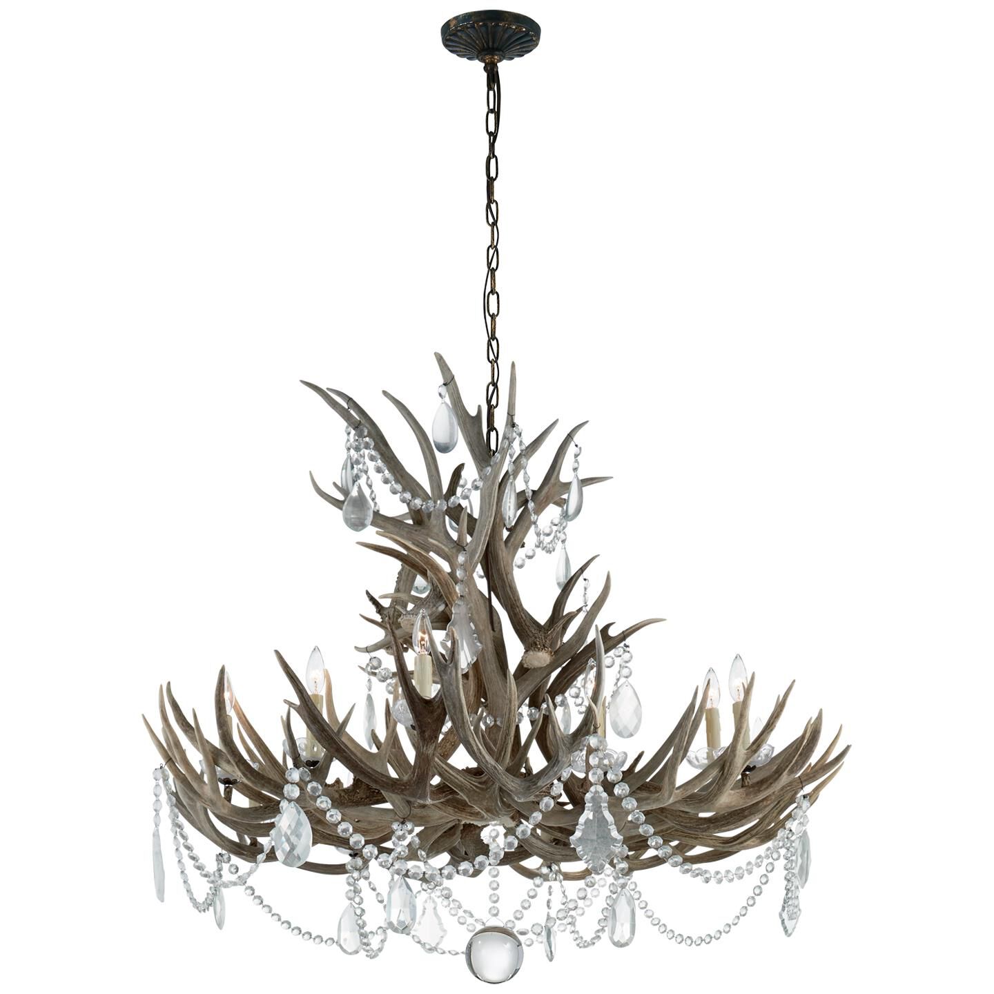 Ralph Lauren Straton 57 Inch 12 Light Chandelier by Ralph Lauren
