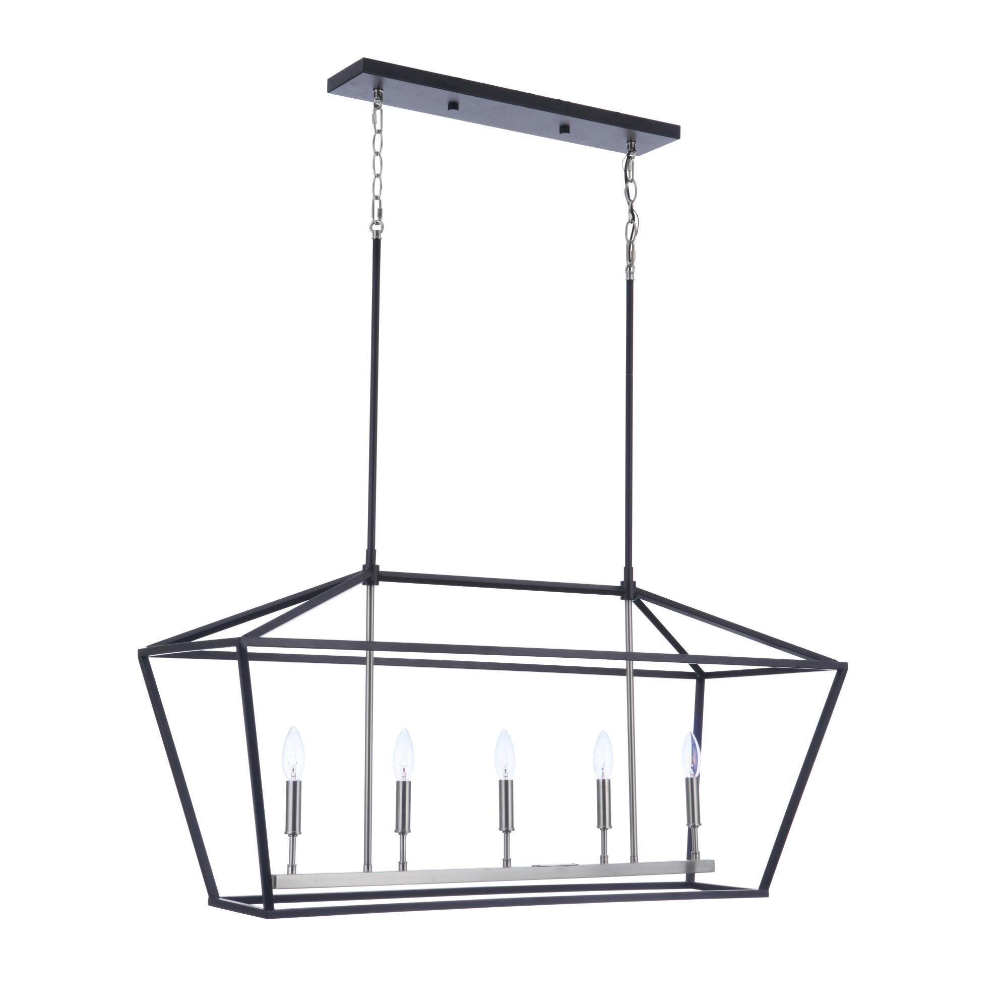 Flynt II 40 Inch 5 Light Linear Suspension Light by Craftmade