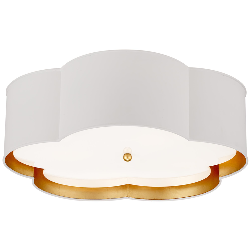 kate spade new york Bryce 20 Inch 4 Light Flush Mount by Visual Comfort Signature Collection