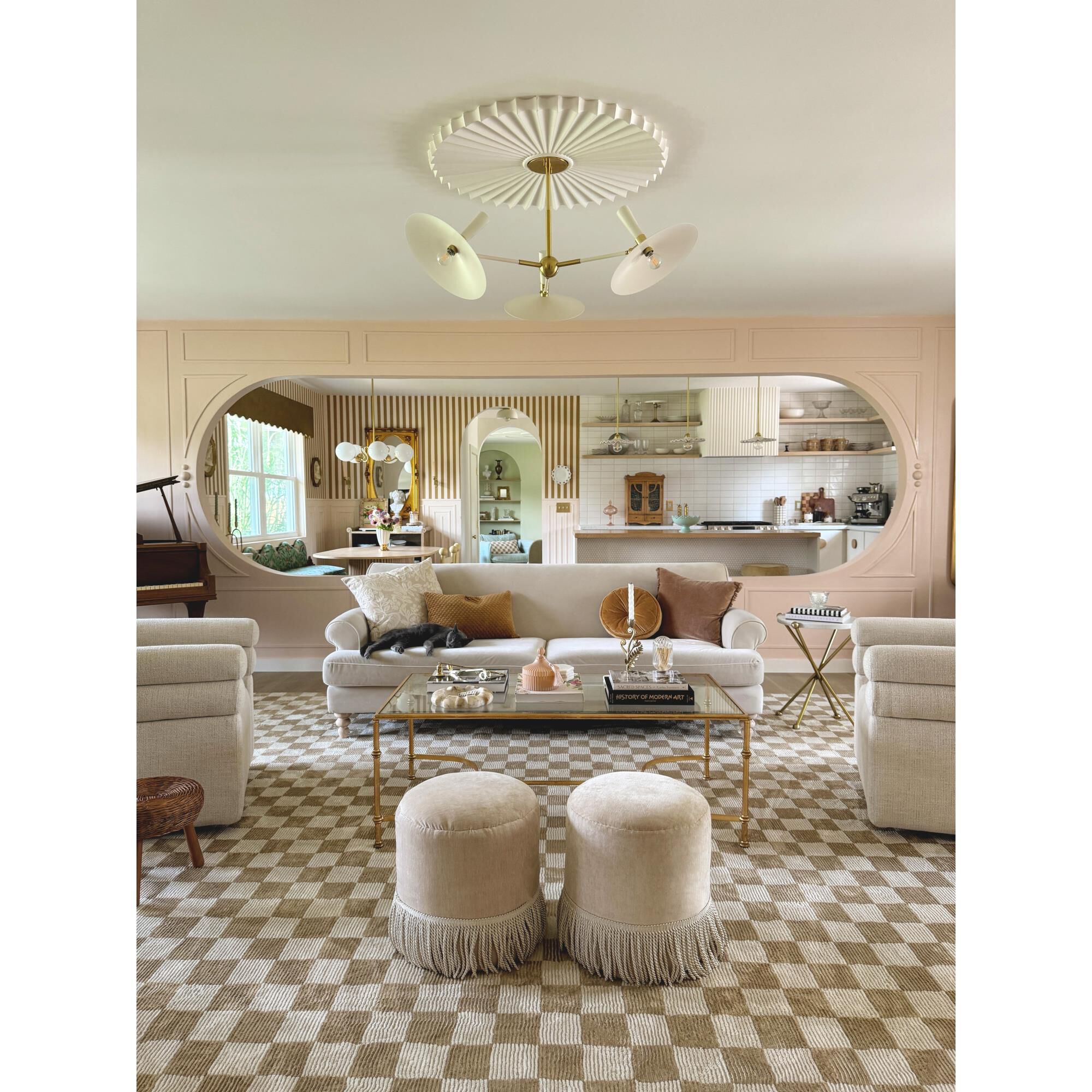 Tali Roth Milena 42 Inch Chandelier by Mitzi