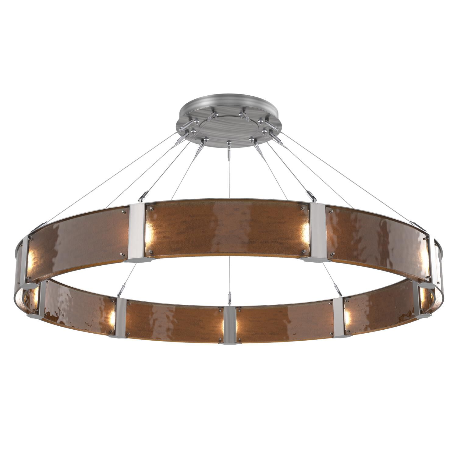 Parallel 60 Inch 36 Light LED Chandelier by Hammerton Studio