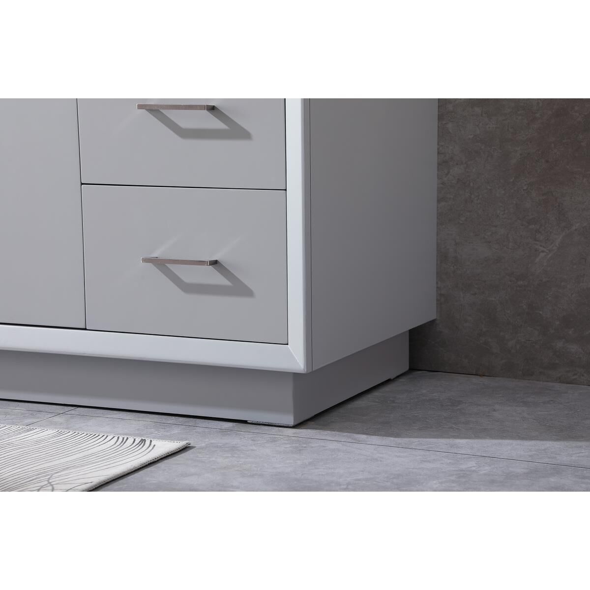 Shown in Grey finish