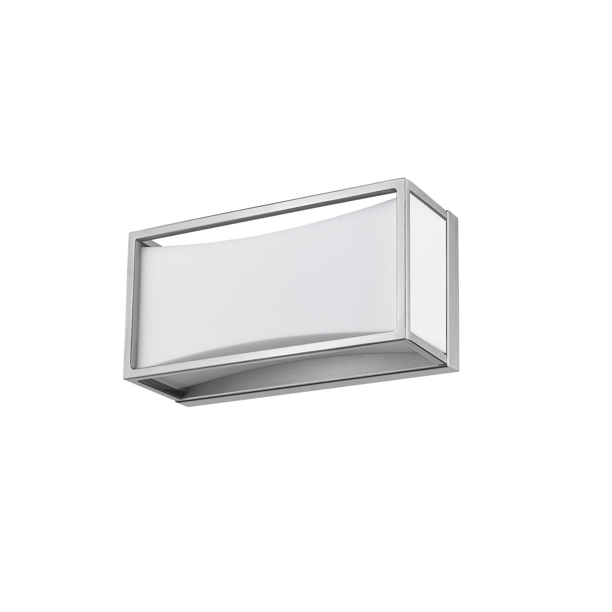 Shown in Brushed Nickel finish and Acrylic glass and Acrylic shade