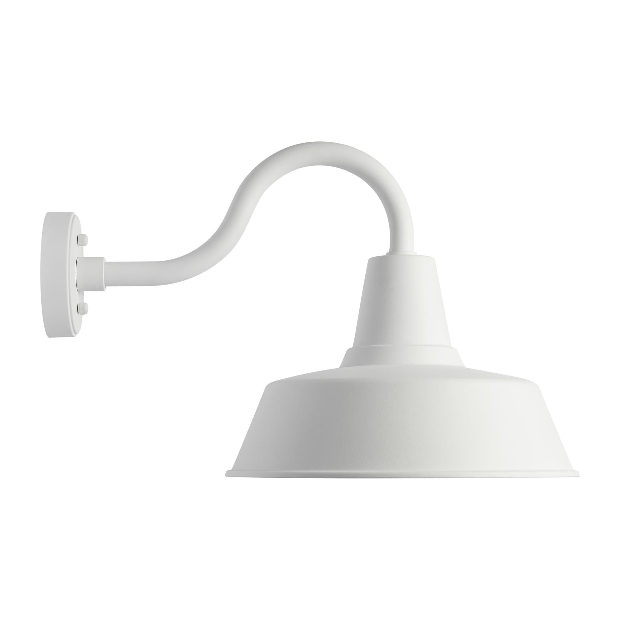 Shown in Outdoor Textured White finish