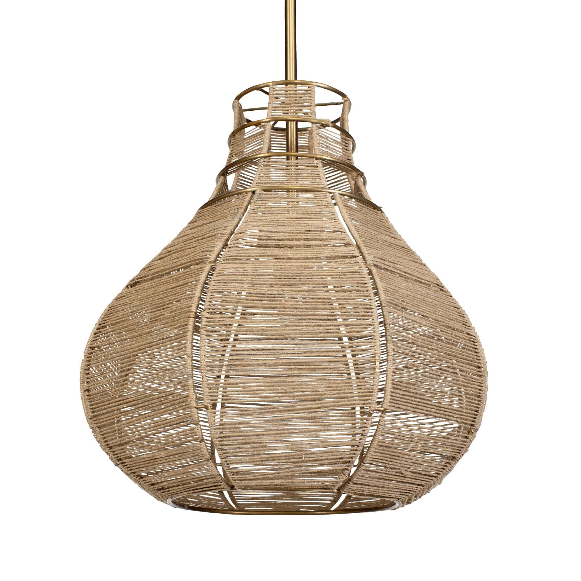 Revelation Design Hestia 16 Inch Large Pendant by Uttermost