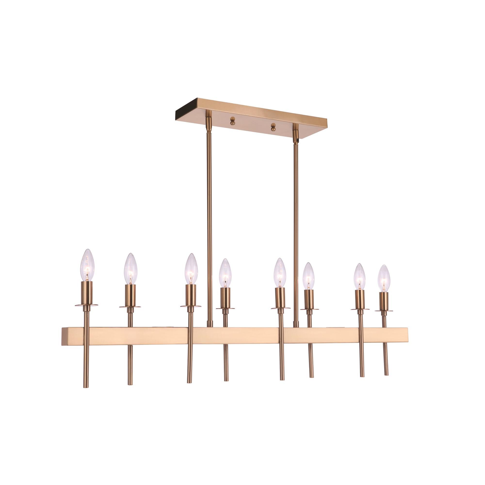 Shown in Satin Brass finish
