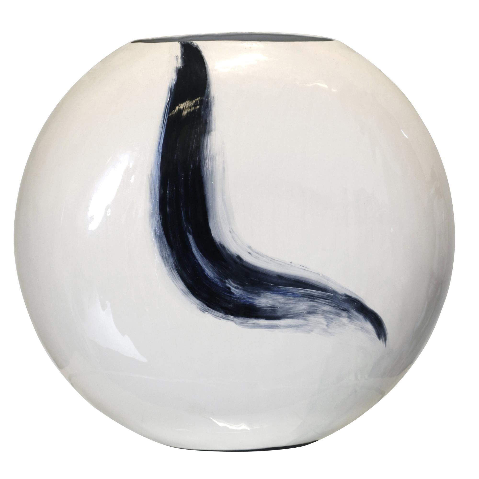 Shown in White and Navy finish