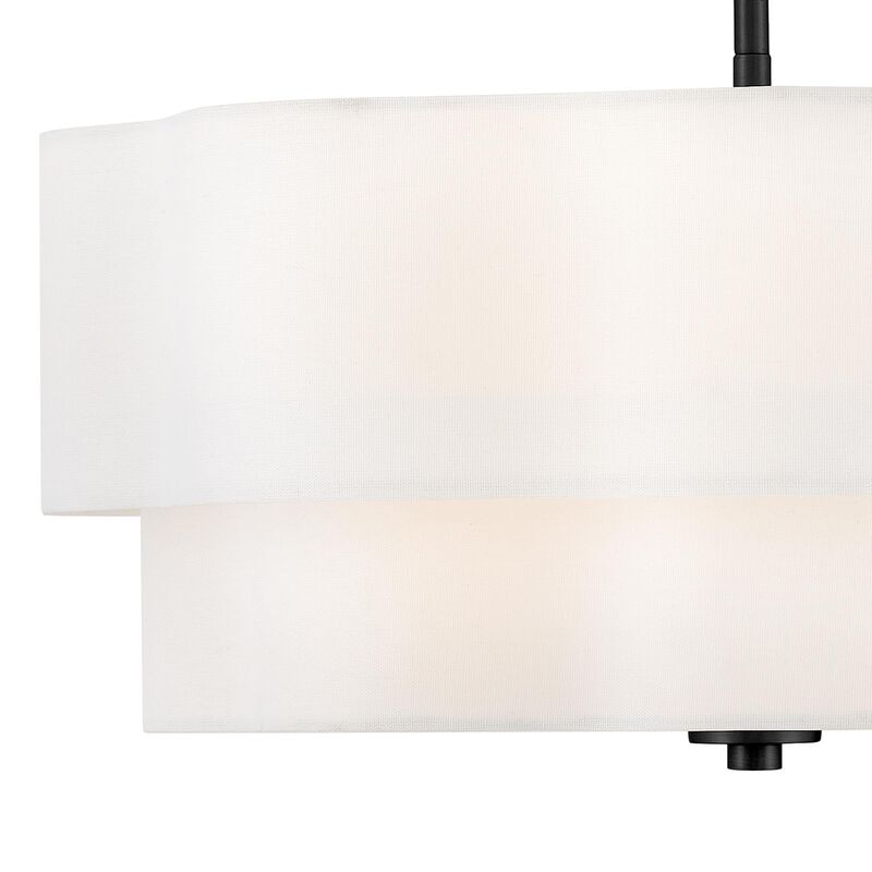 Gwen 20 Inch 4 Light Semi Flush Mount by Hinkley