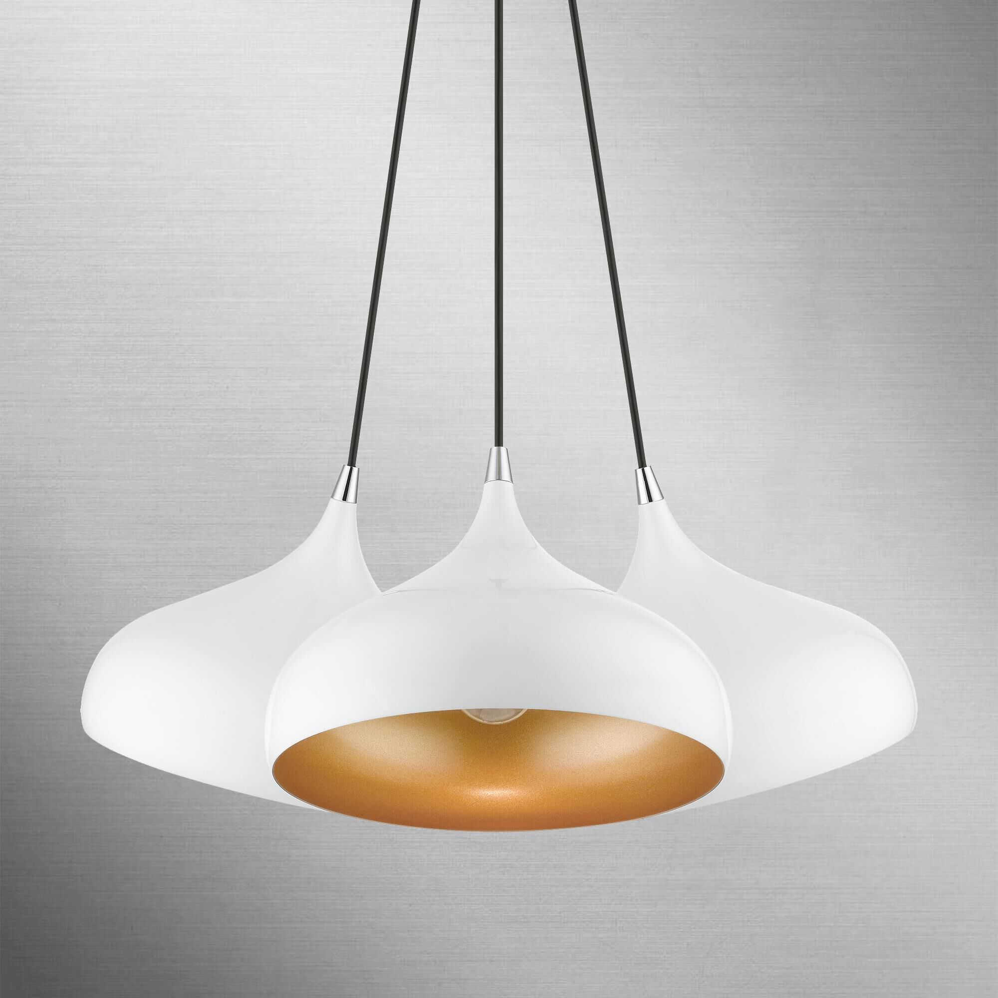 Amador 3 Light Multi Light Pendant by Livex Lighting