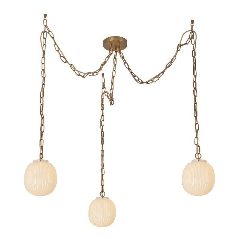 Peyton Fox Cherise 7 Inch 3 Light Multi Light Pendant by Alora Mood
