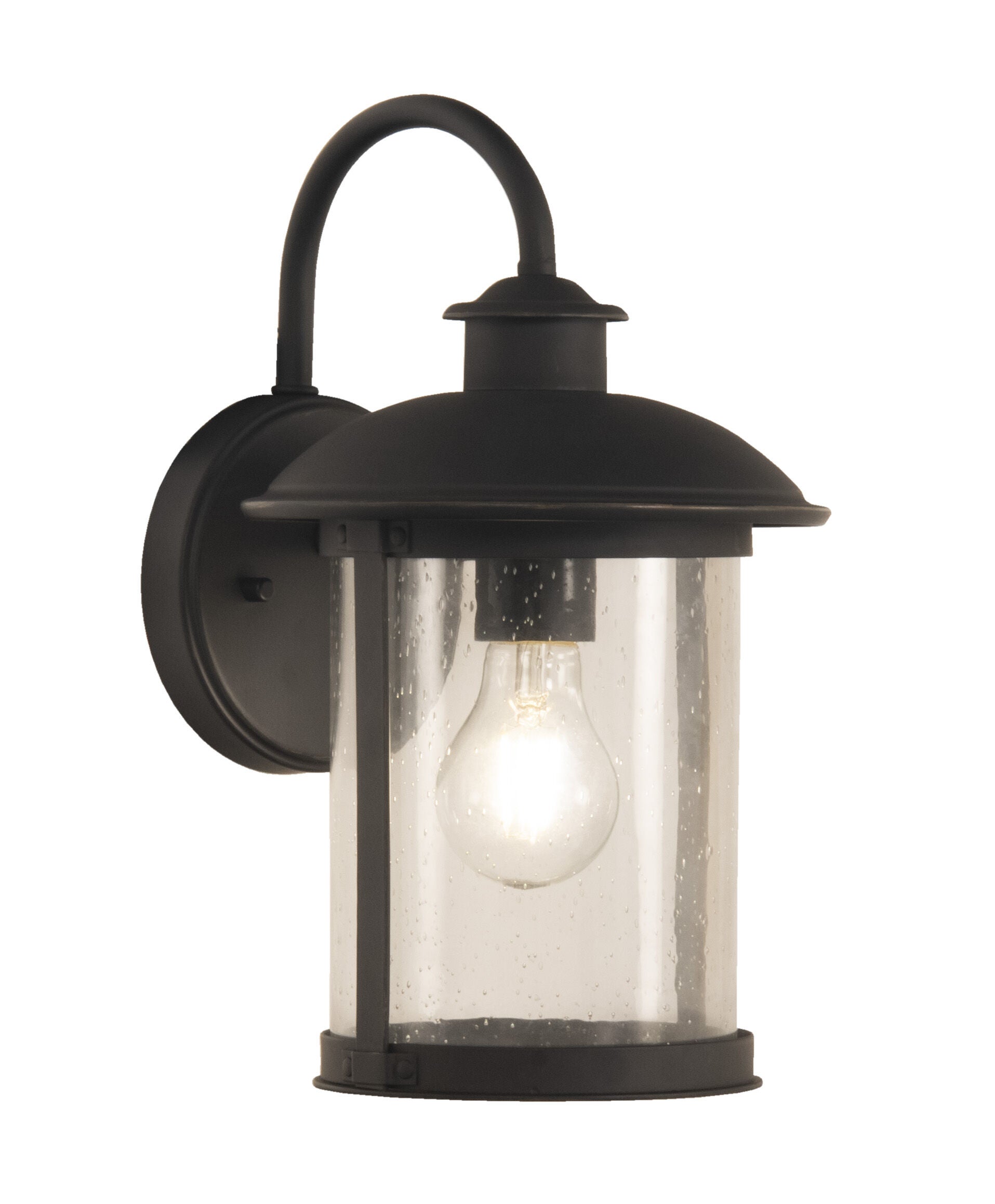 Shown in Dark Bronze Gilded finish and Cylinder glass