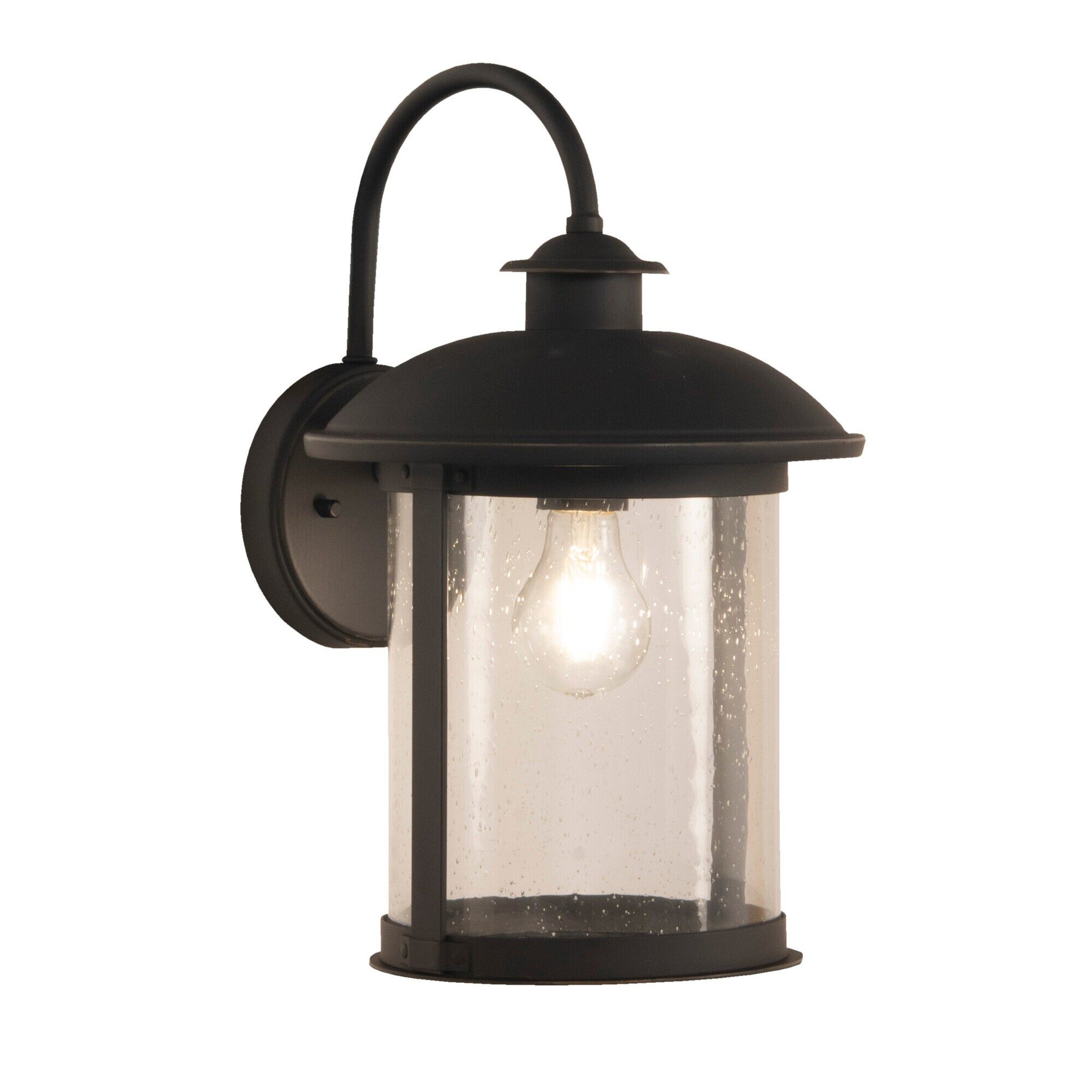 Shown in Dark Bronze Gilded finish and Cylinder glass